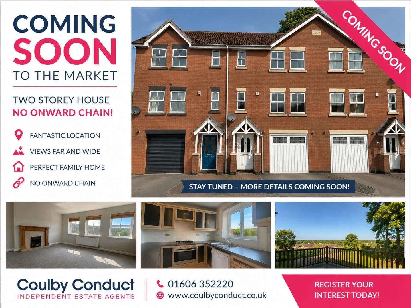 👀 Keep your eyes  peeled 👀
🏡 Coming soon 🏡 
☎️ Call 01606 352220 ☎️