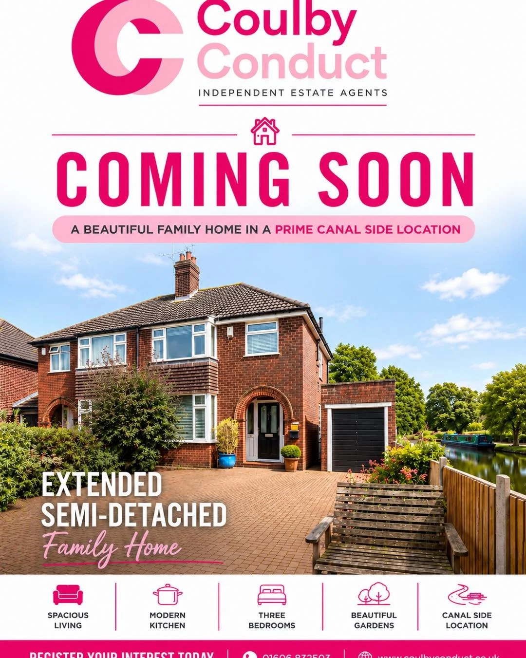 🏡 We are so excited to share this home 🏡
🩷 Coming to the market soon 🩷
👀 Keep your eyes peeled for more information 
#canalsidelocation#middlewich#viewing