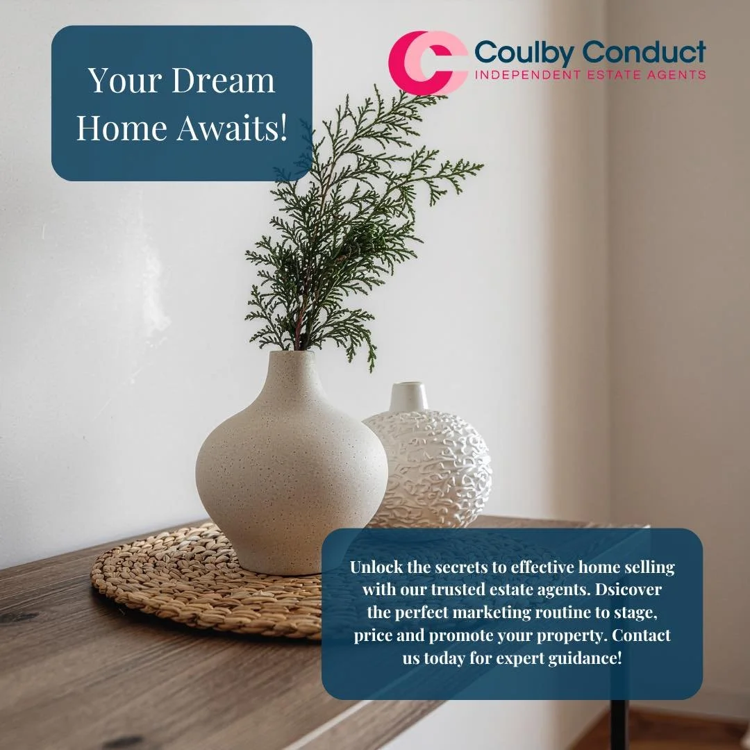 🏡✨ Your dream home could be closer than you think!

Ready to sell and move on to your next chapter? Let Coulby Conduct help you showcase your home, attract the right buyers and achieve the best possible result. 💗

Stage it. Market it. Sell it. 🔑

