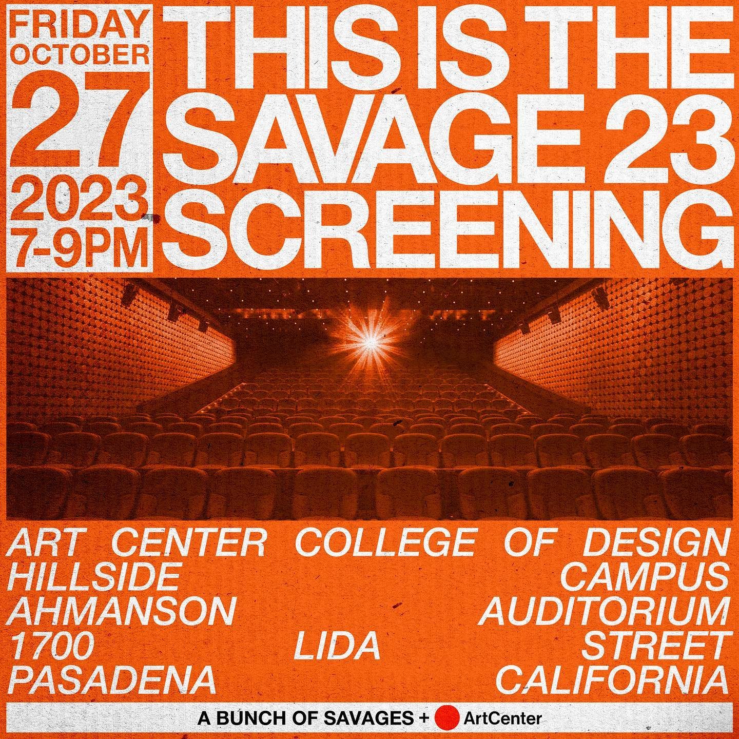 In celebration of Filipino American History Month, come through to the premiere of our Savage 23 short film grant winner, &quot;Buzz Cut.&quot;⁣
⁣
Included in the programming are several @artcenteredu student films showcasing more incredible stories 
