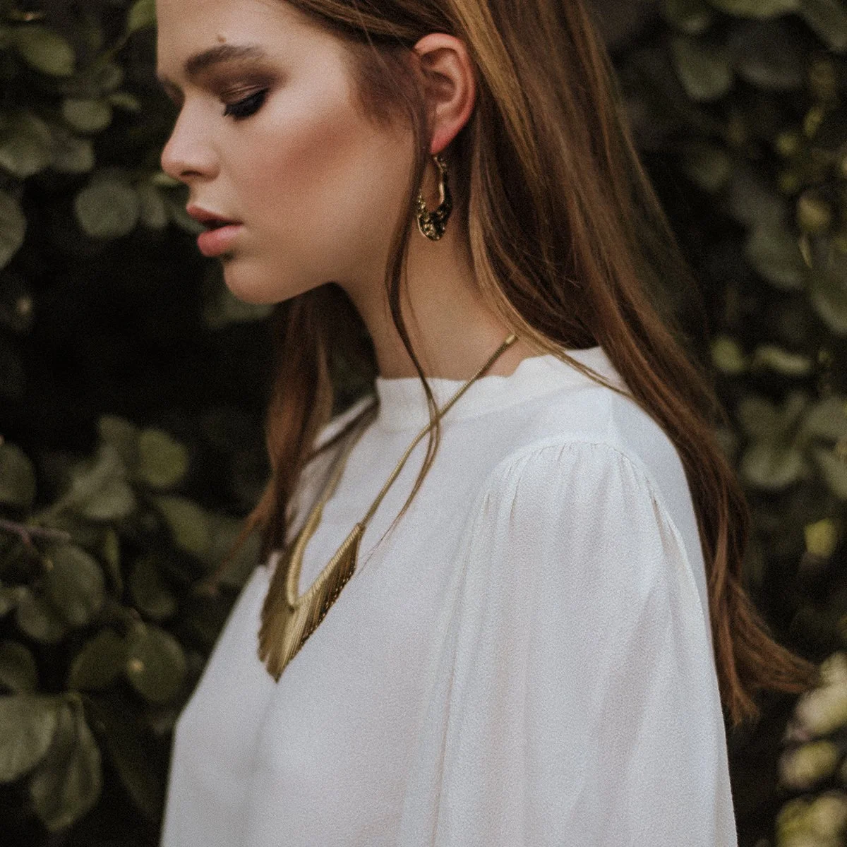 Jewellery photography in London for e-commerce brands, combining on-model and product imagery