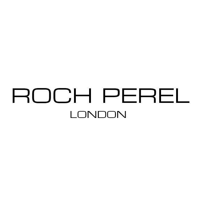 Logo with text "ROCH PEREL LONDON" on a white background.