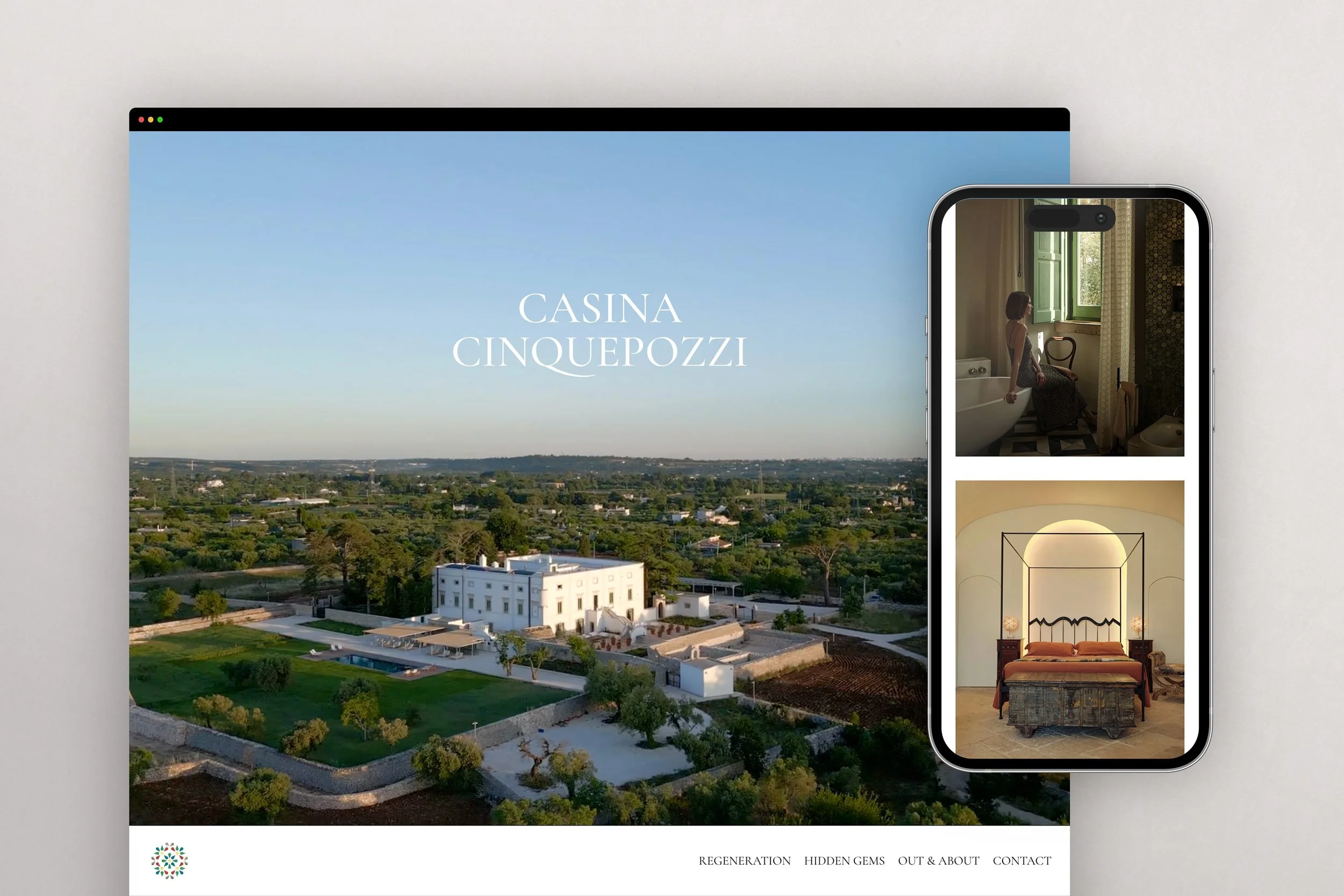 Casina Cinquepozzi (Websites)
