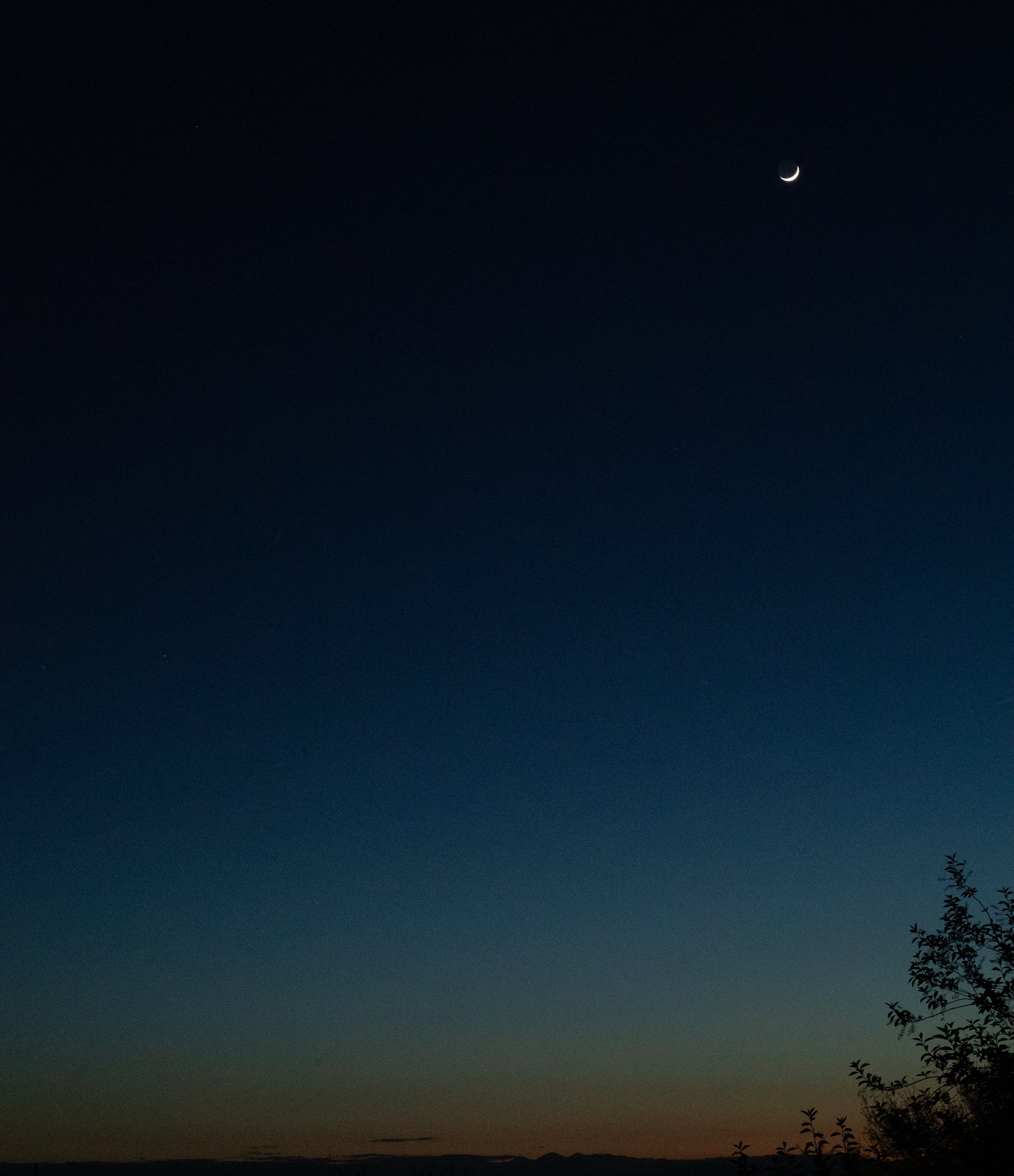 Last Hints of Sunset