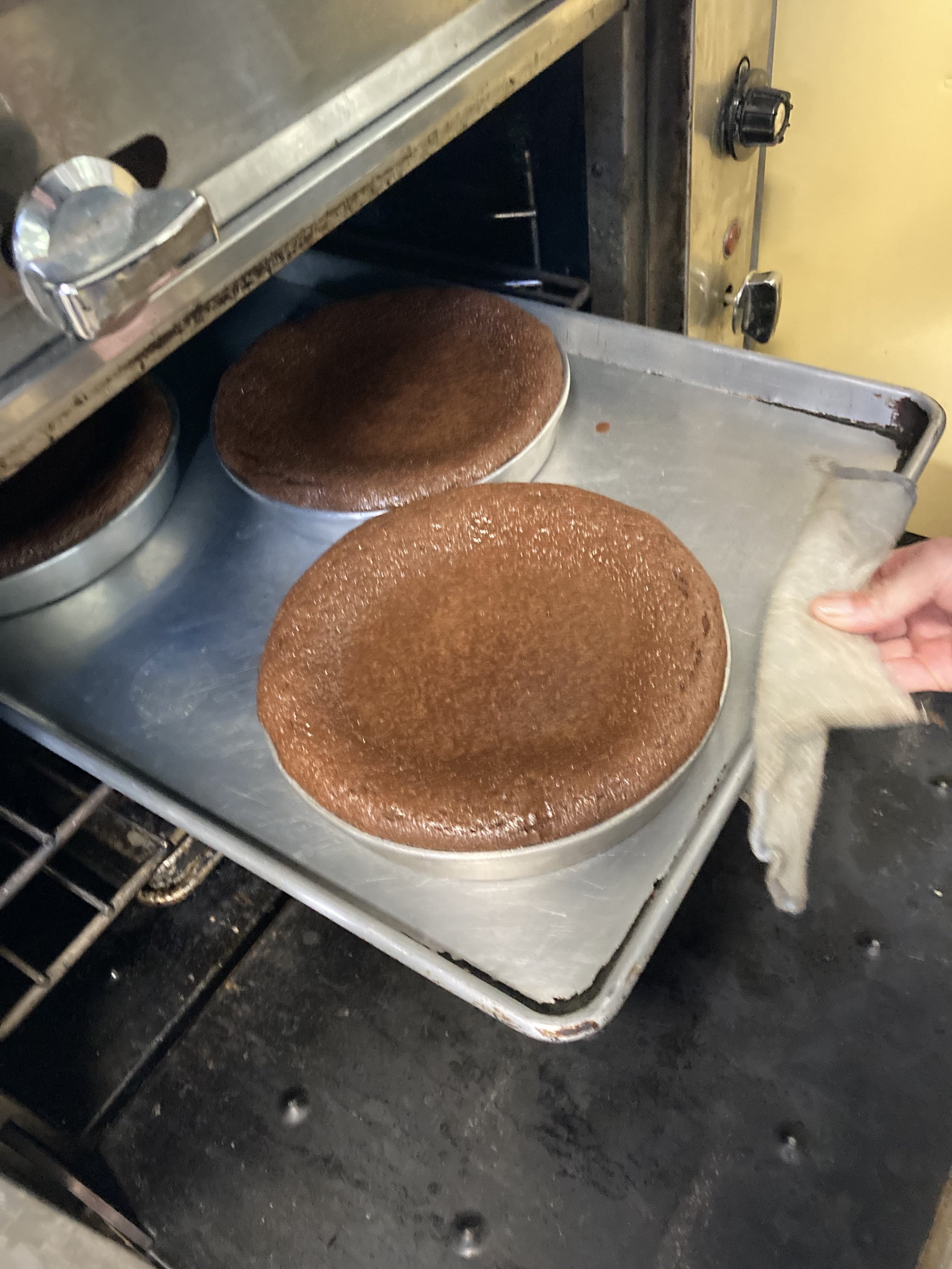 Flourless chocolate cake baking 2024.jpg