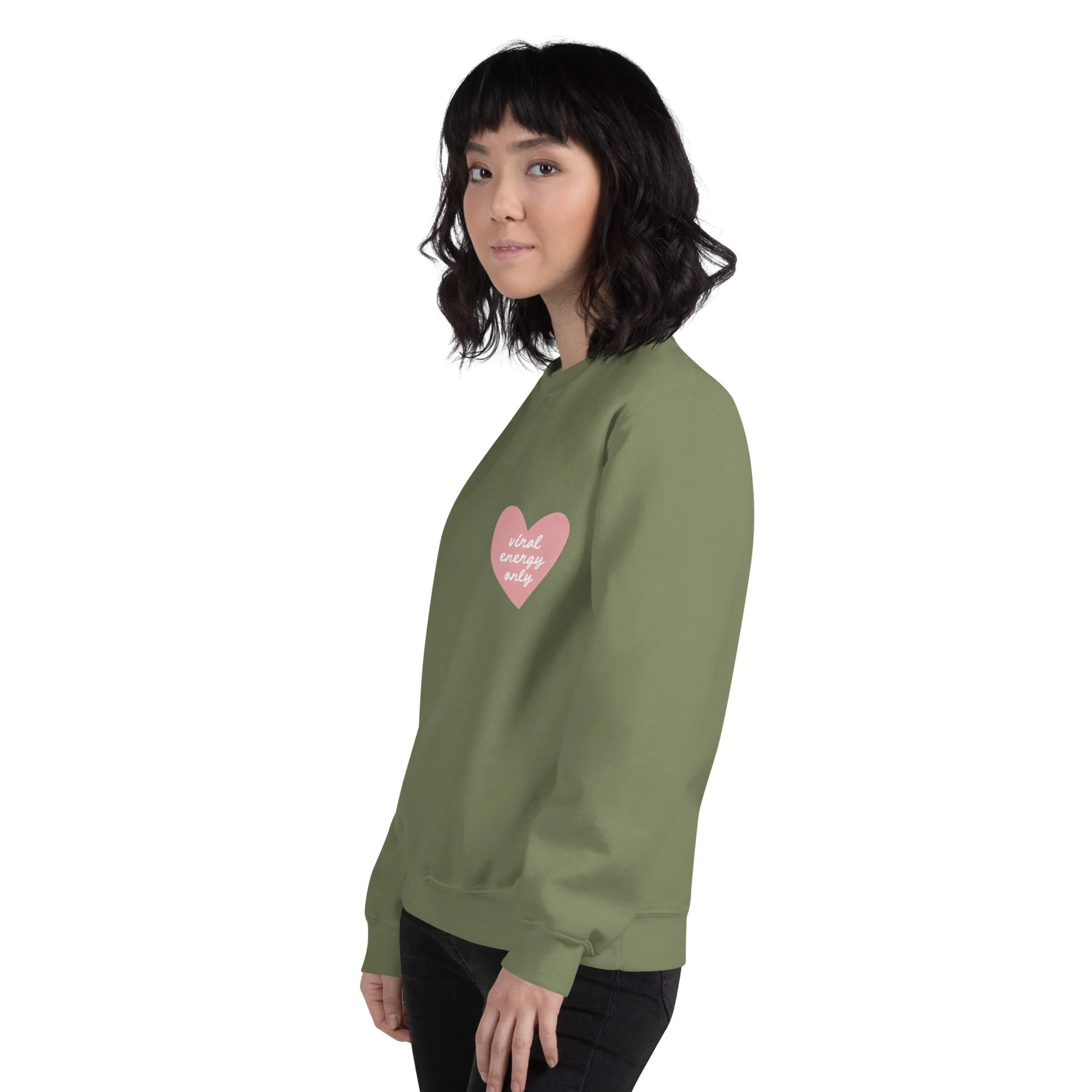 unisex-crew-neck-sweatshirt-military-green-left-front-67bb79913937a.jpg