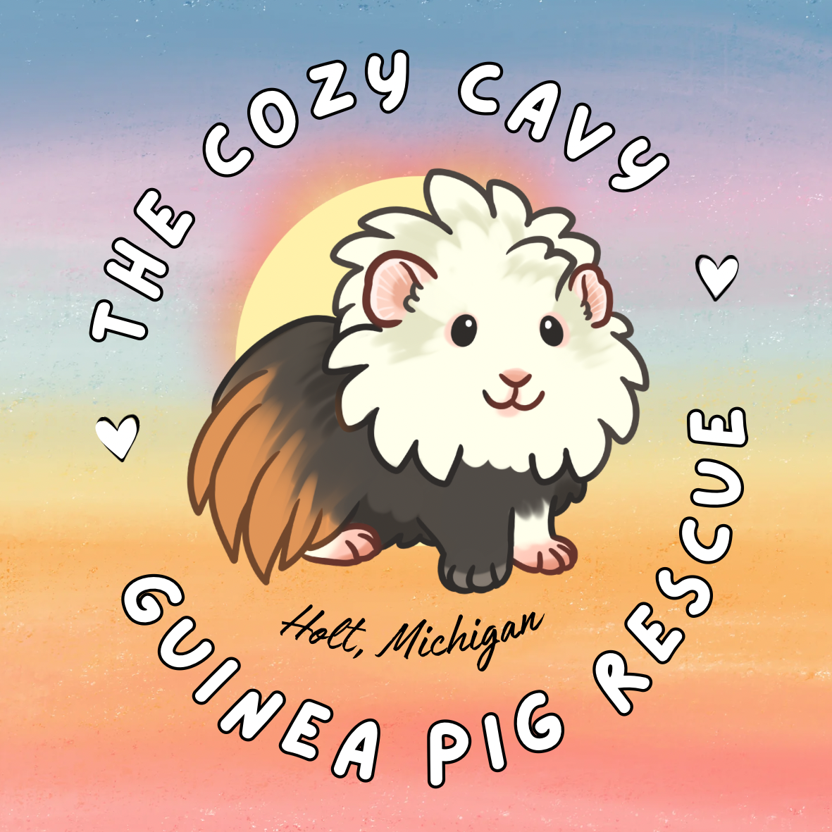 The Cozy Cavy (T-Shirts) (Stickers (Circle)).png