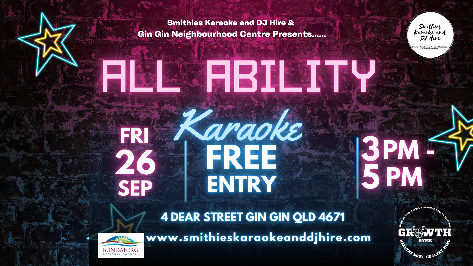 All Ability Karaoke - Gin Gin