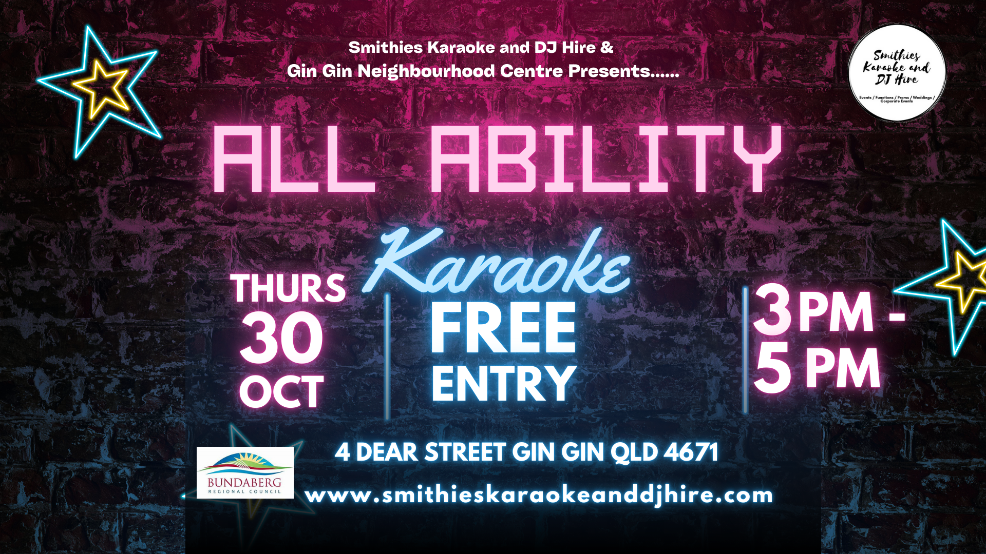 All Ability Karaoke - Gin Gin