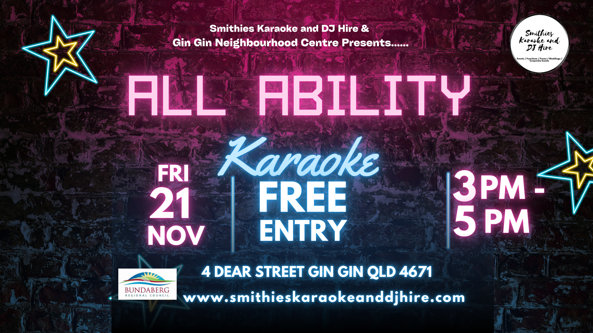 All Ability Karaoke - Gin Gin
