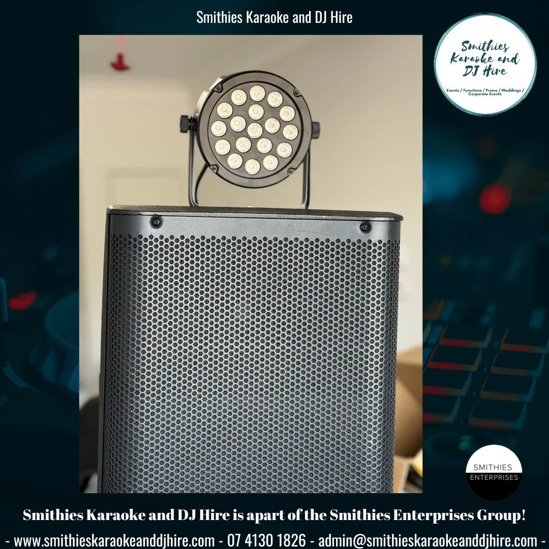 ✨ Exciting News from Smithies Karaoke and DJ Hire! ✨

We&rsquo;re thrilled to announce two new additions to our lighting setup! 🎉

After many requests &mdash; especially from our amazing schools and event partners &mdash; we&rsquo;re now gradually i