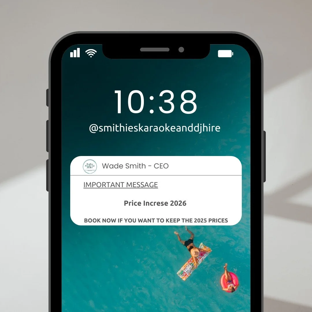 📣 IMPORTANT ANNOUNCEMENT &ndash; PRICE INCREASE FROM 1 JANUARY 2026

After receiving ongoing feedback from fellow business owners and industry colleagues, it has become clear that my pricing has been well under the local market. While I&rsquo;ve alw