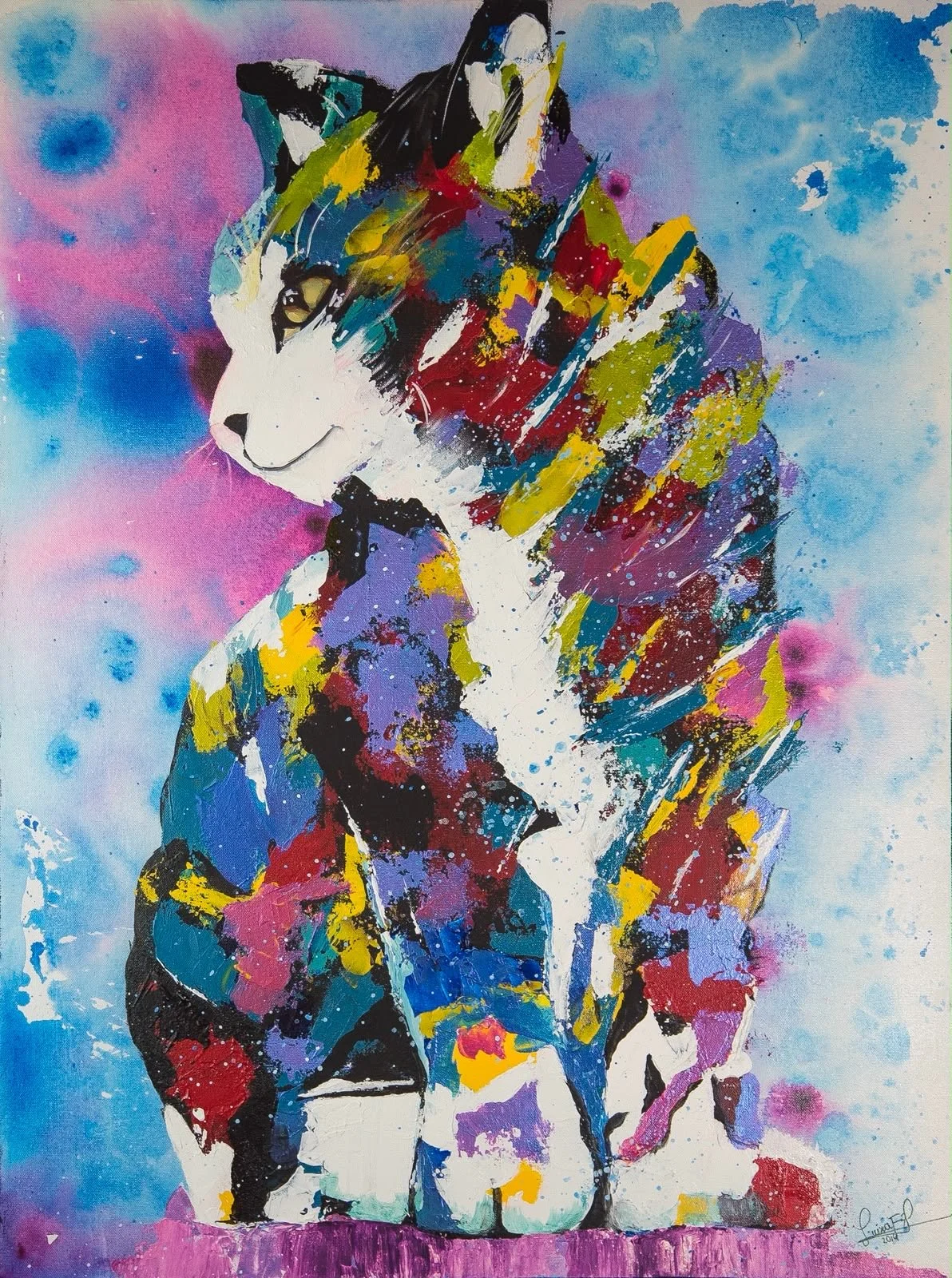 [COLOMBIA ONLY- SOLO VÁLIDO EN COLOMBIA] Prints Digital  "Felicité"  by Luisa Zúñiga