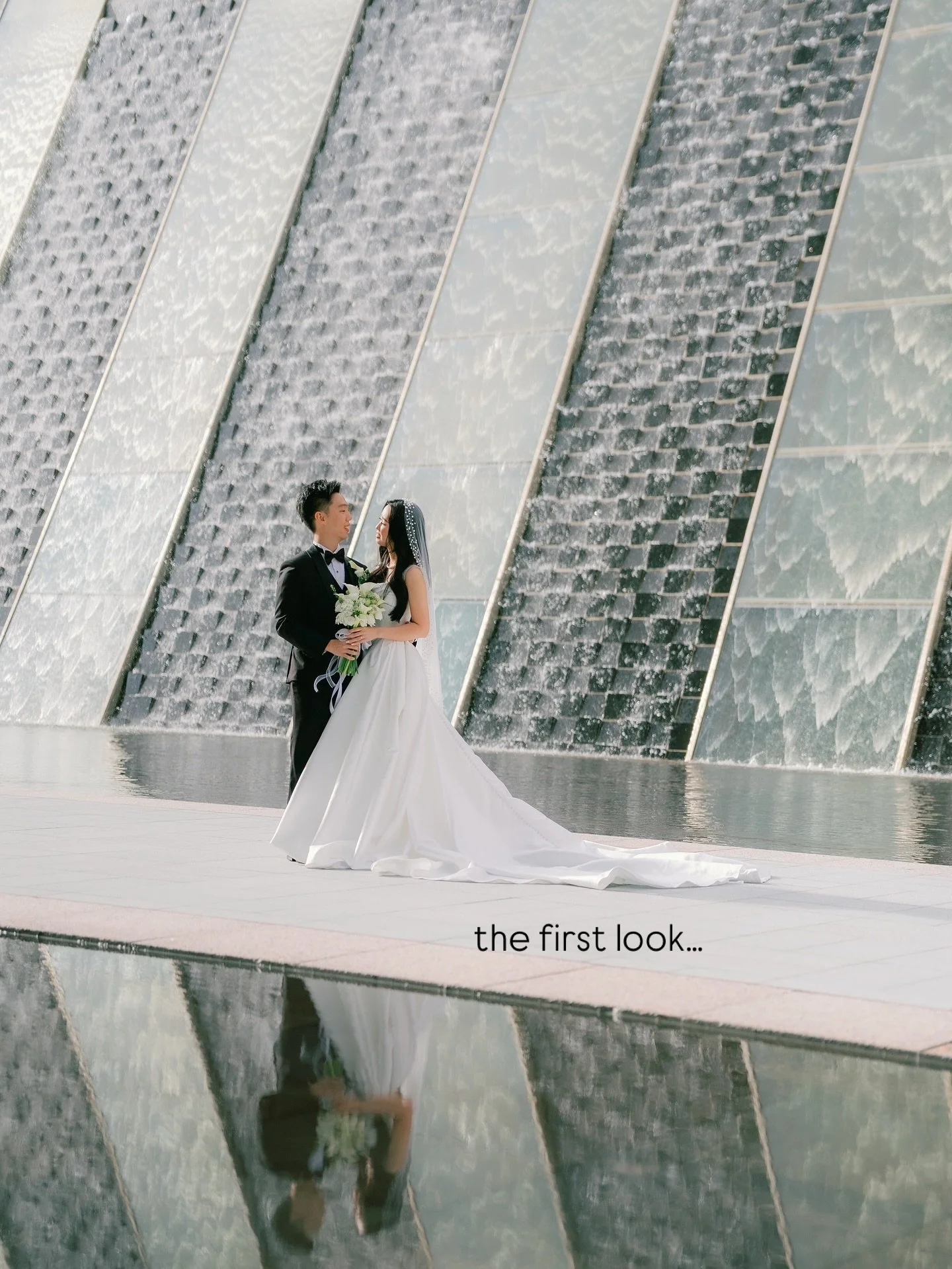 the first look is never about the reveal, it&rsquo;s about the quiet pause before everything changes, before the nerves soften, before the tears come, before my life with you begins 

Photo @antelopestudios 
Video @wemadesense 
Makeup @silviana.makeu