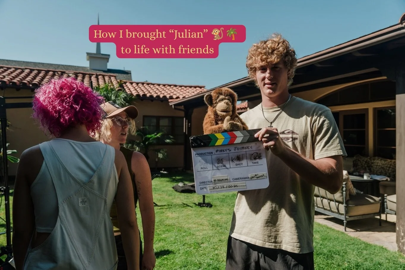 The &ldquo;Julian&rdquo; visual was made with friends, a lot of trust, and plenty of &ldquo;wait, what if we tried this?&rdquo; moments. I love what we created together and I&rsquo;m so glad we&rsquo;ve been able to share it with you all ❤️

📸: @rob