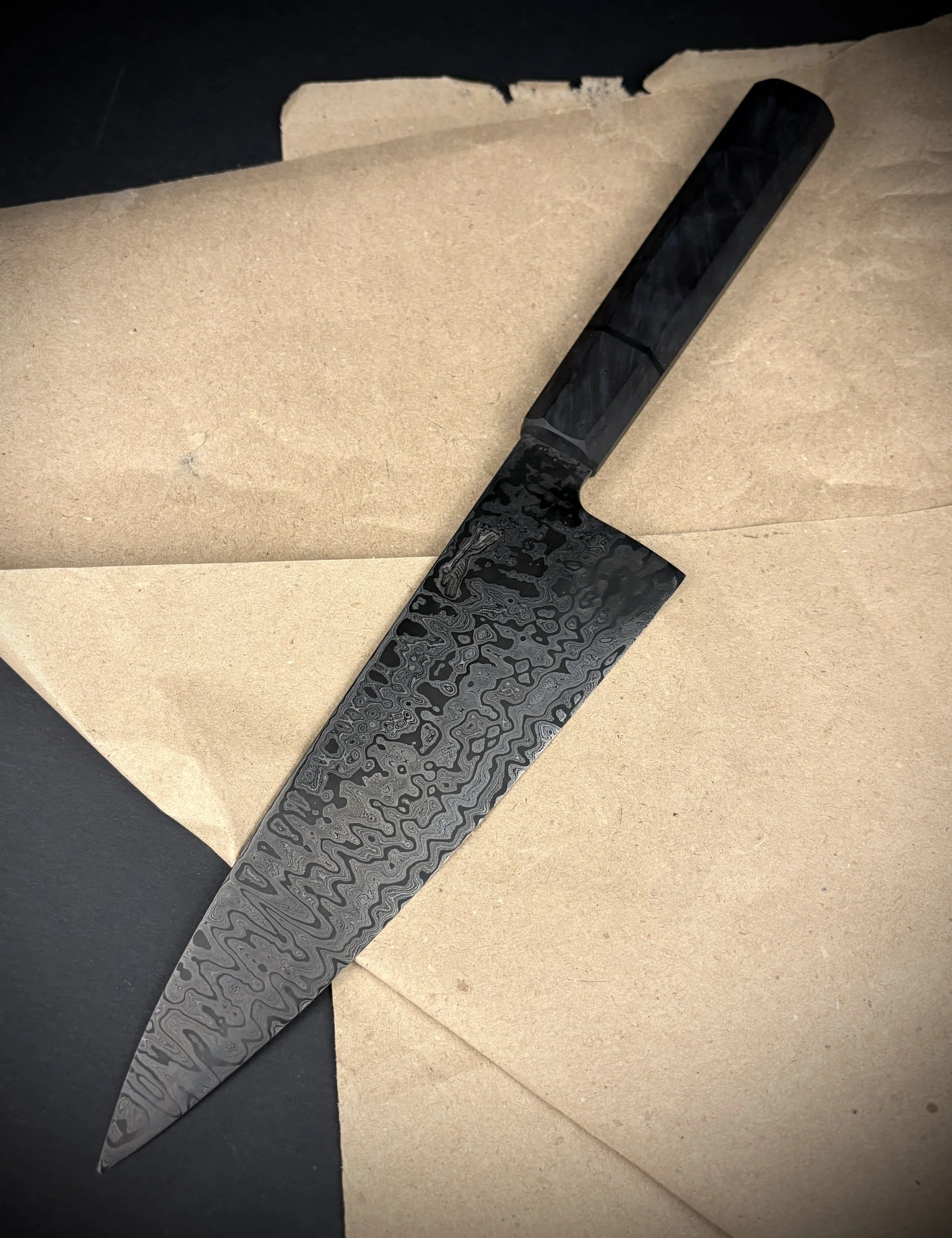Hand Forged 500 Layer Damascus Gyuto