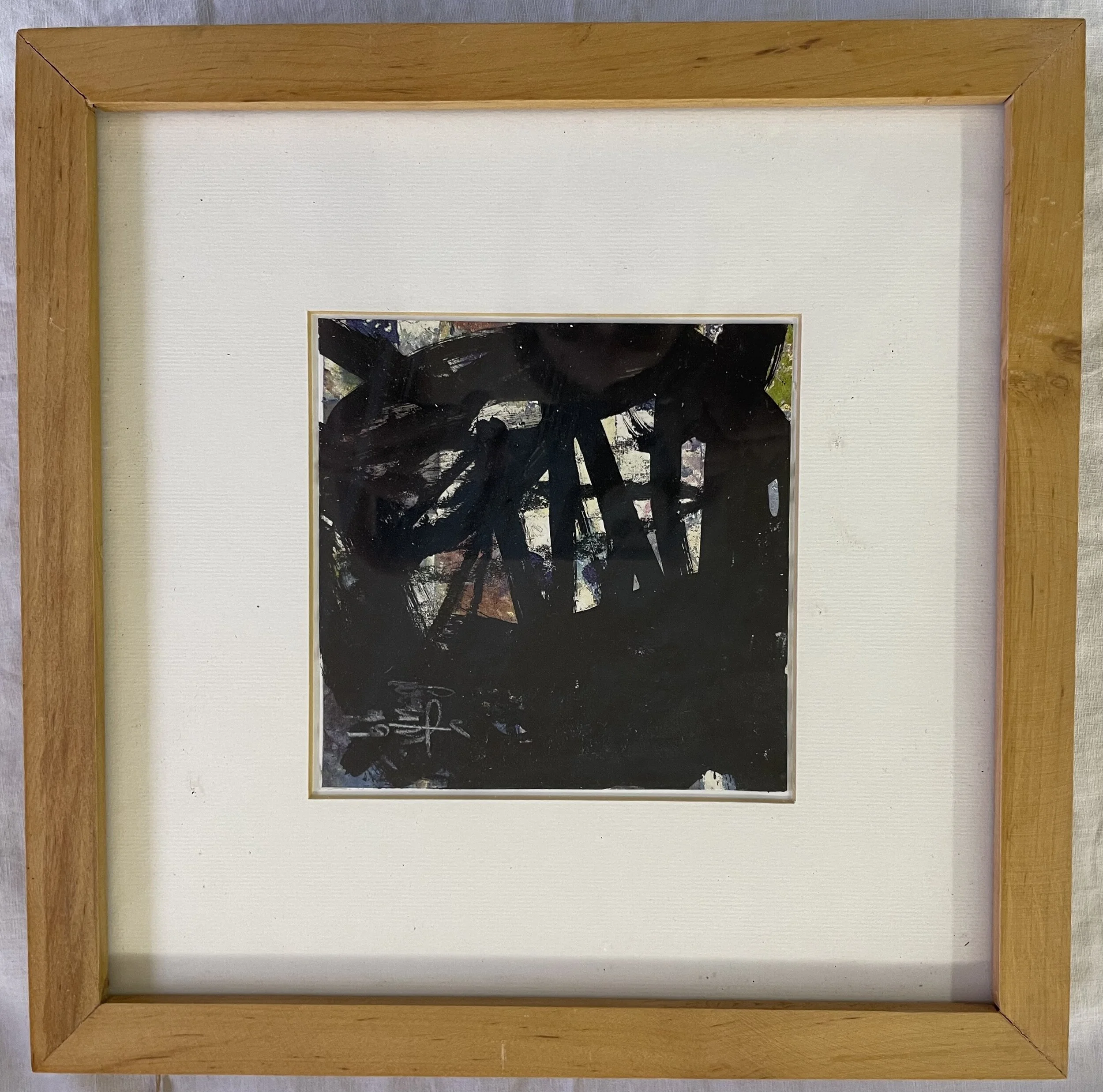 O.T. (25.5x25.5cm); Acryl auf Papier -120€