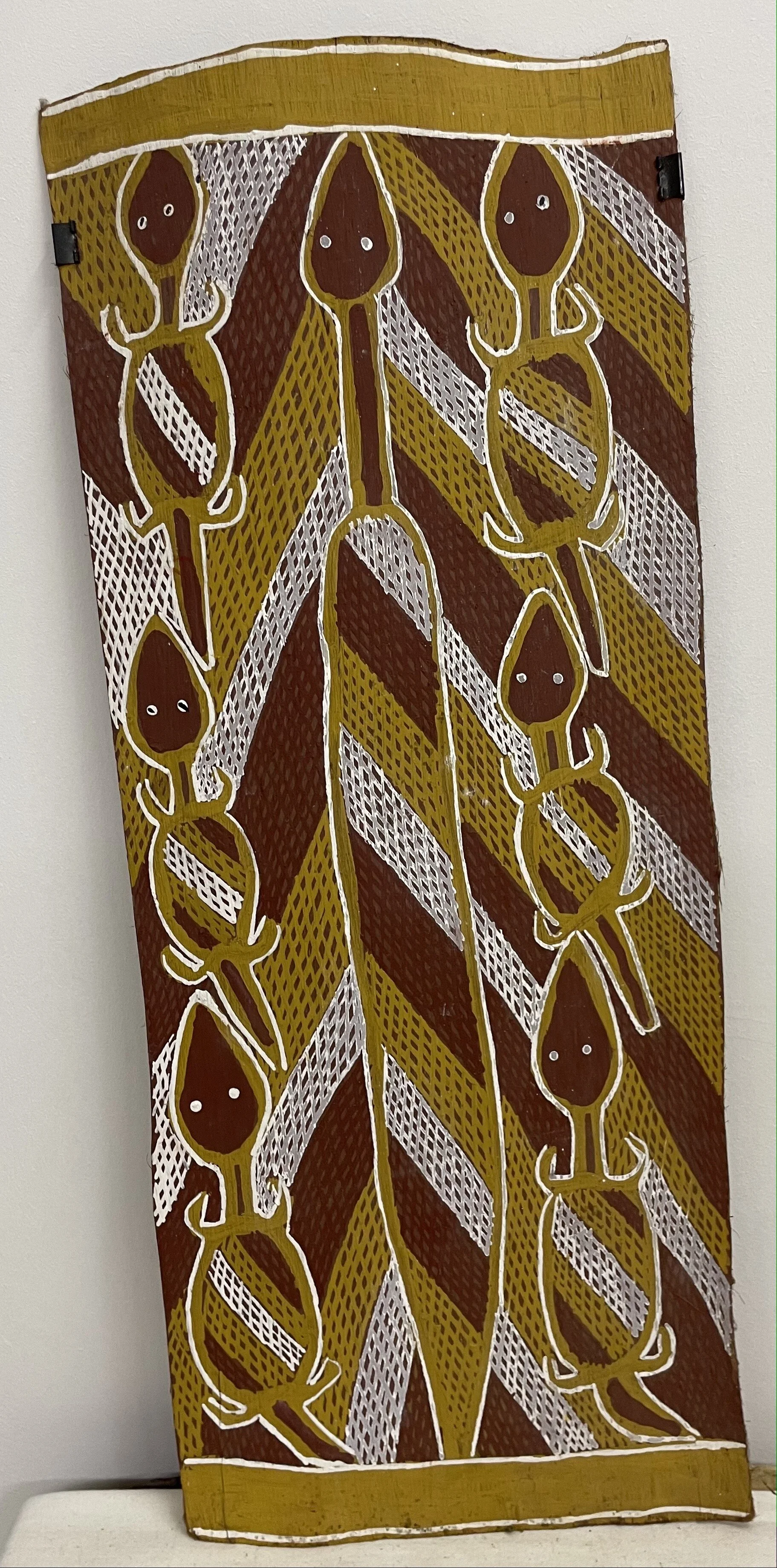O.T. (71x30cm); Bark Painting -600€