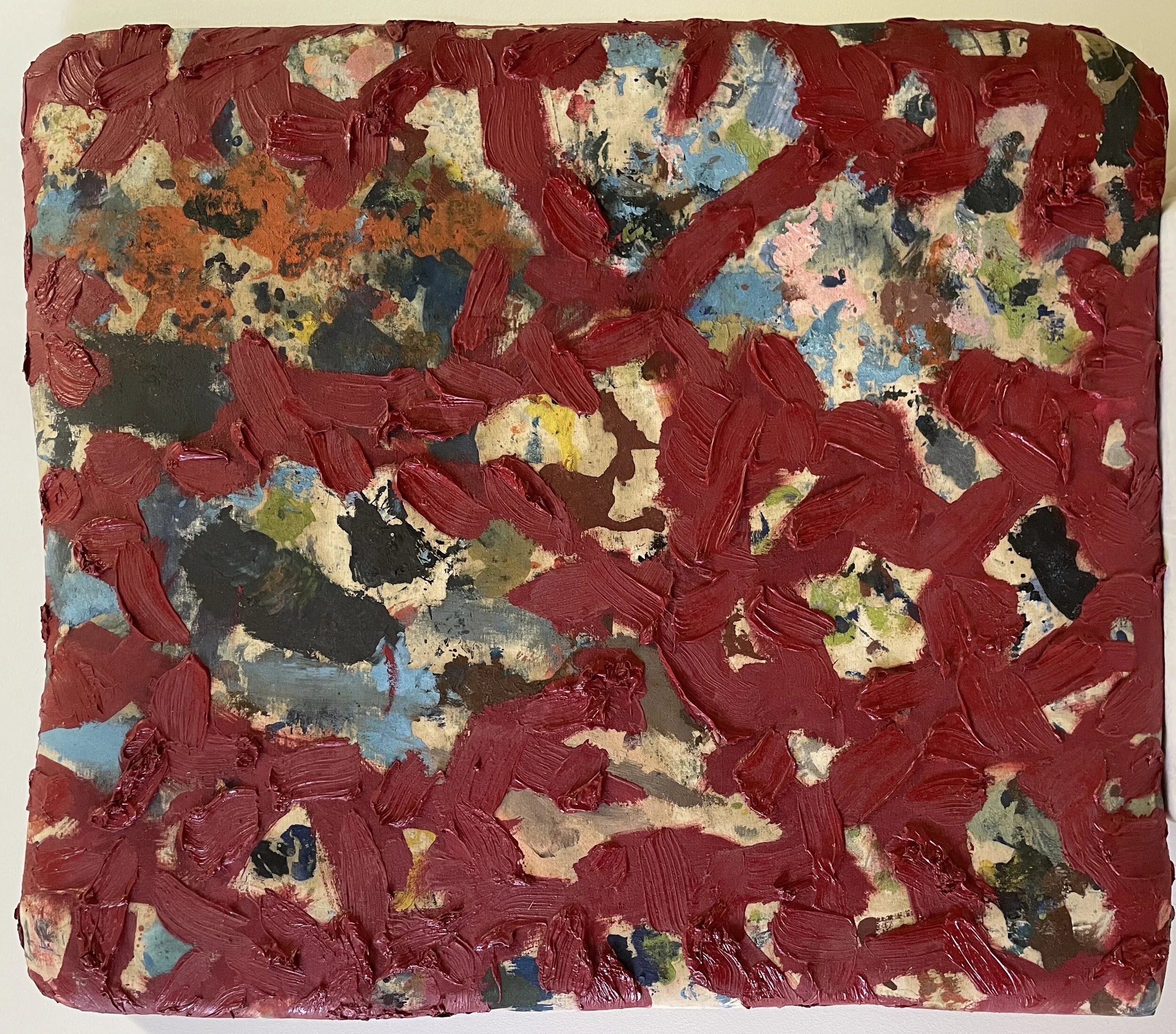 O.T. (73x83cm); Acryl auf Polster -3.800€