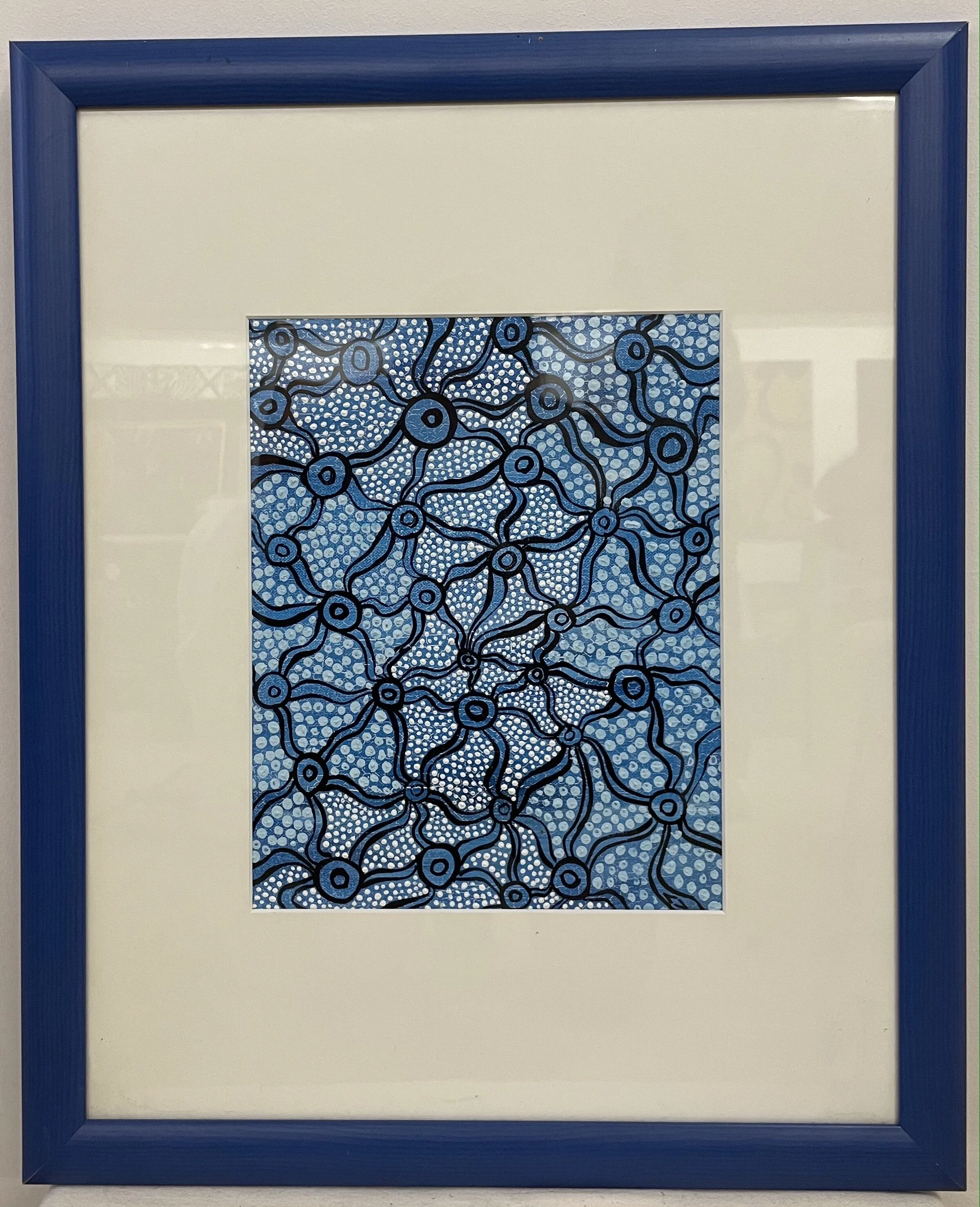 O.T. (56x46cm); Acryl auf Papier -70€