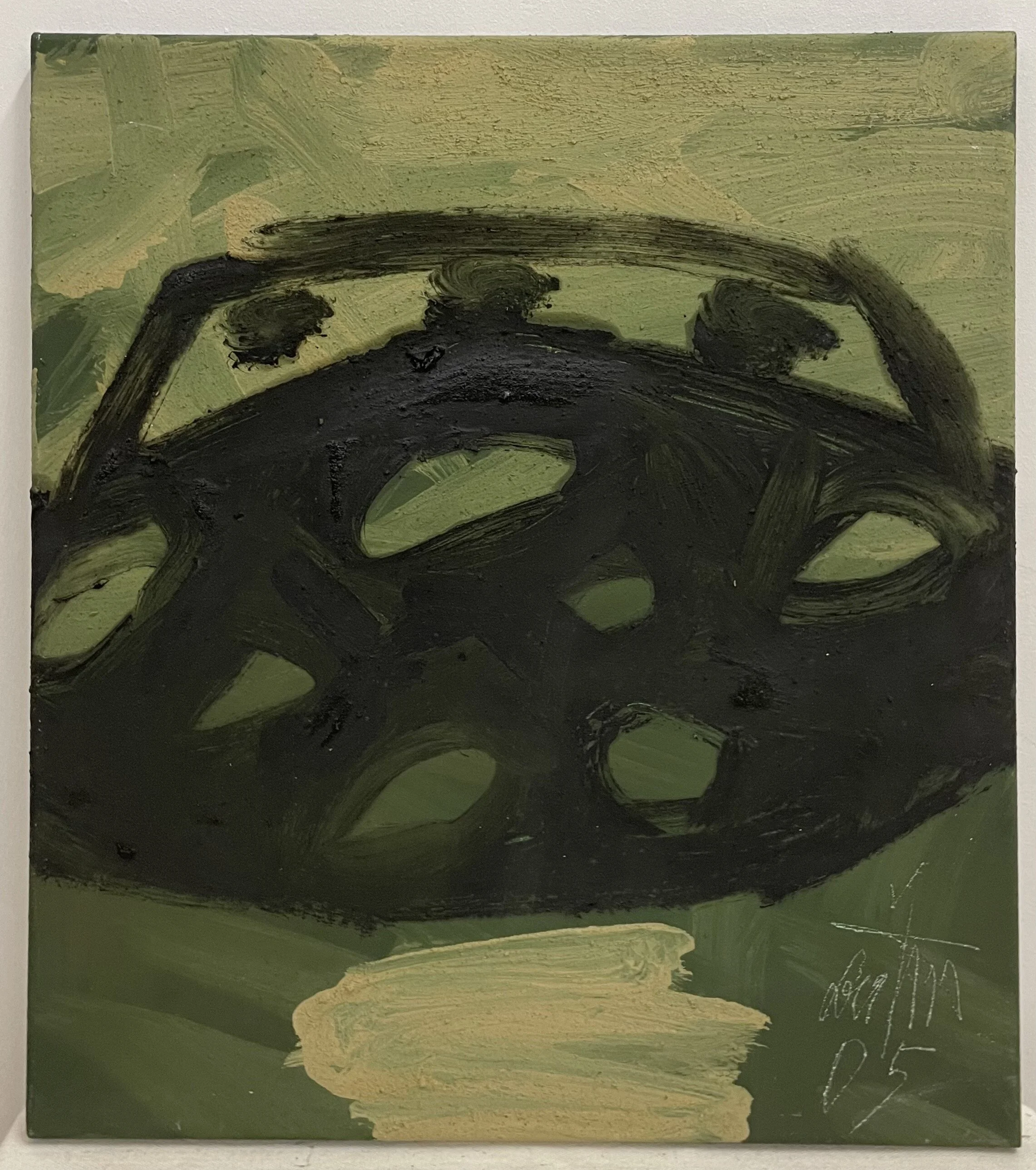 O.T. (45x40cm); Acryl auf Leinwand -500€