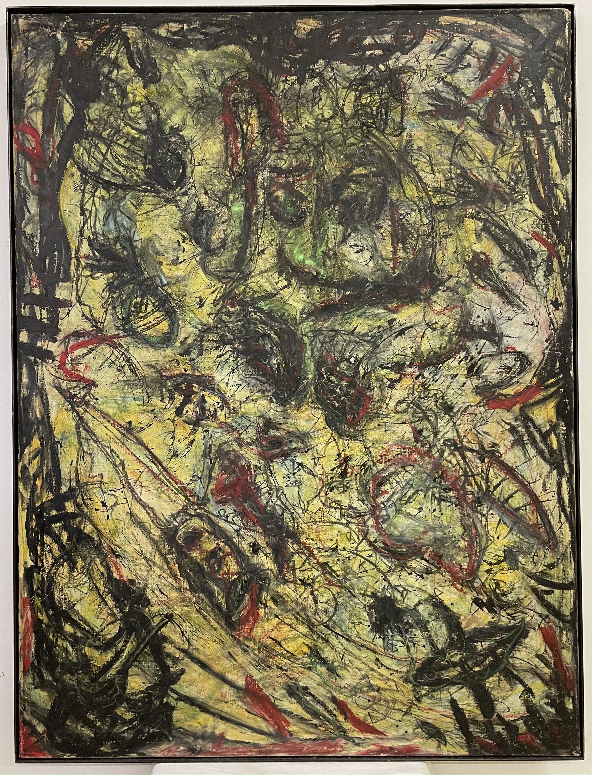 "Dandalion" (122x92cm); Mischtechnik -3.200€