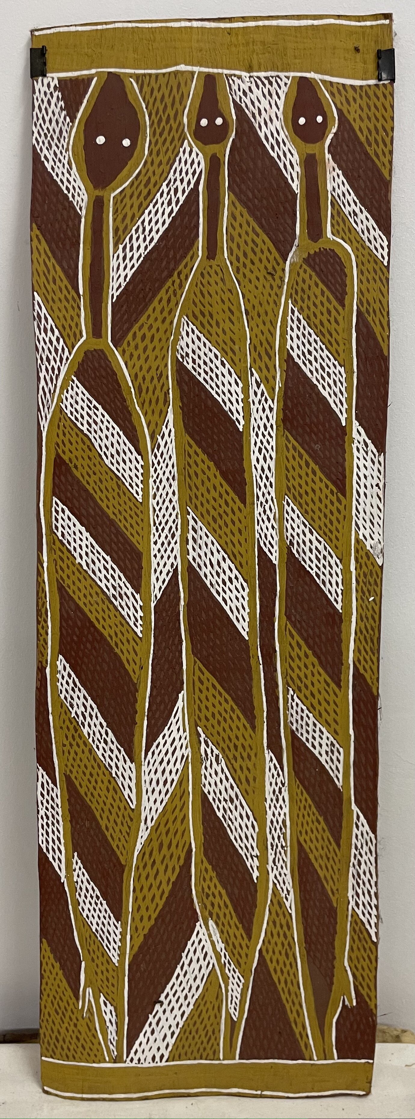 O.T. (78x24cm); Bark Painting -630€