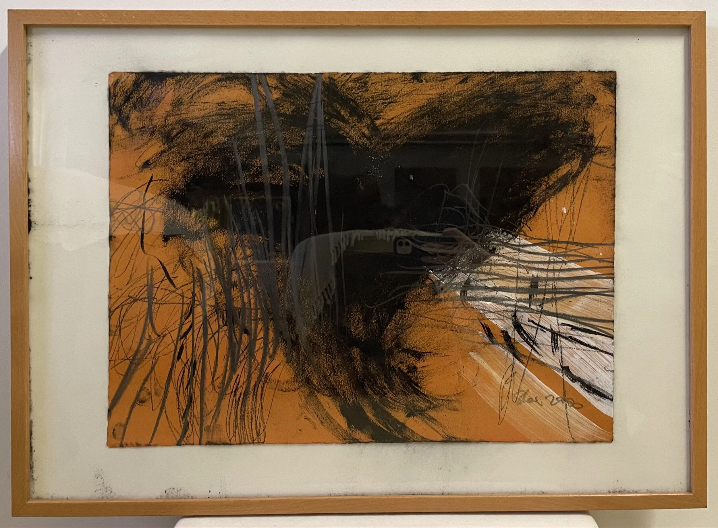 O.T. (52x72.5cm); Acryl/Kreide/Bleistift auf Papier -790€