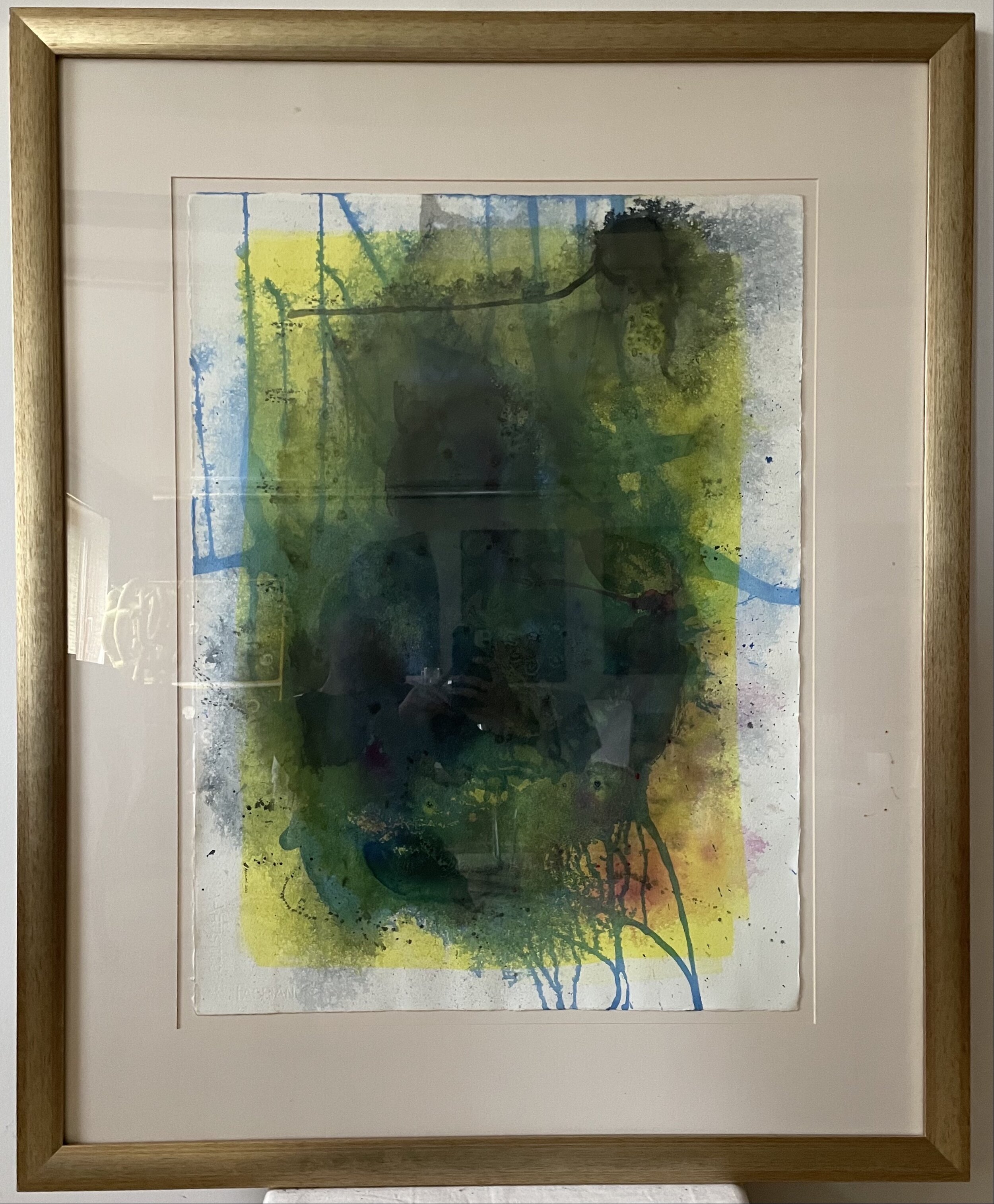 Aminah Abd Rahman "Expedition II" (102x88cm); Watercolor auf Papier -980€