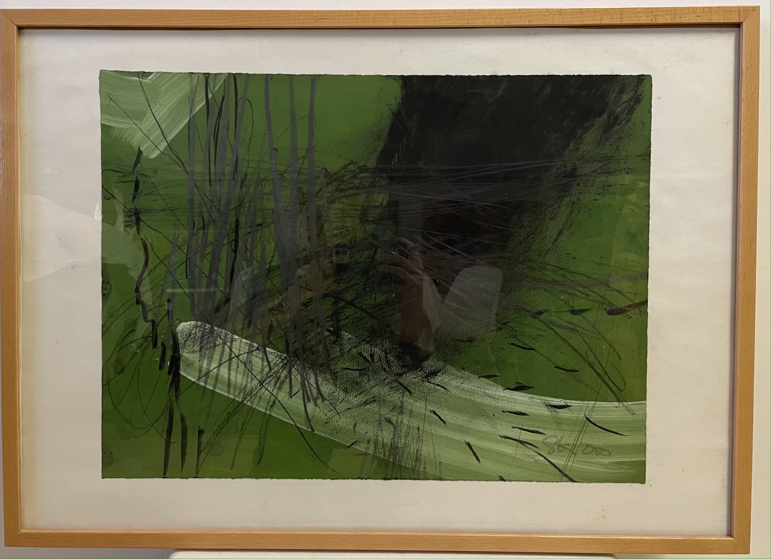 O.T. (53x72cm); Mischtechnik auf Papier -780€