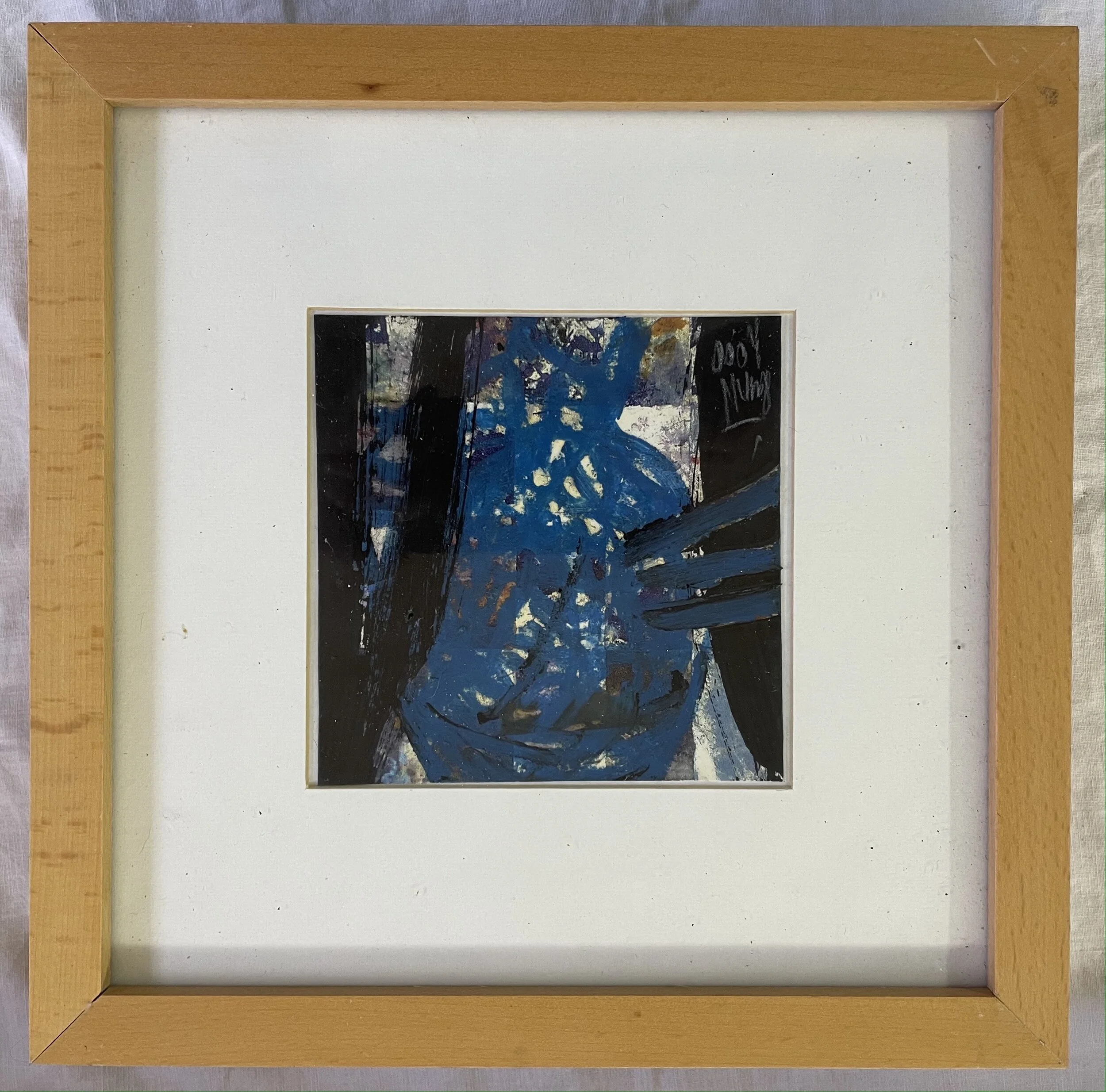 O.T. (25.5x25.5cm); Acryl auf Papier -120€