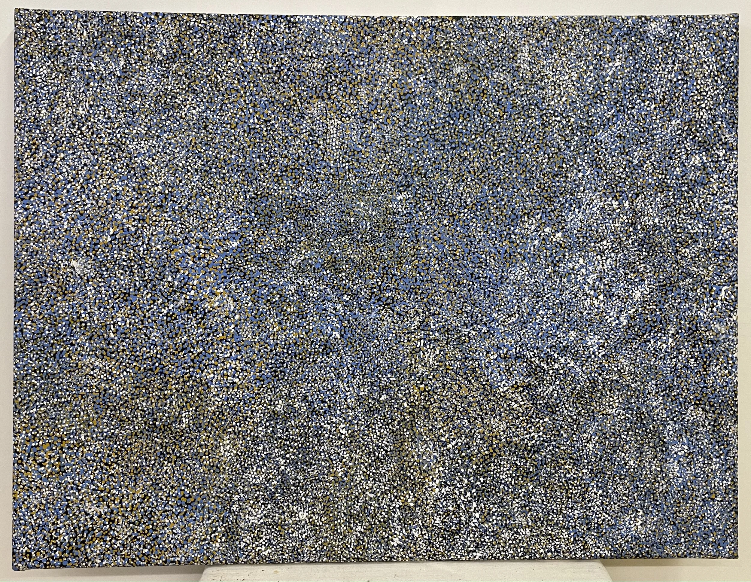 Kathleen Gnala "Bush Plum Dreaming" (60x73cm); Acryl auf Leinwand -1.200€