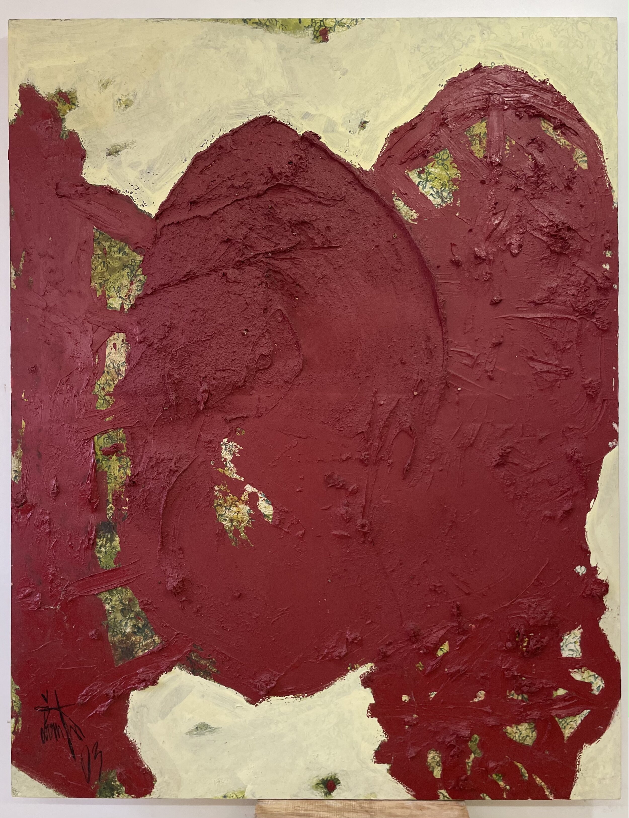 O.T. (160x125cm); Acryl auf Leinwand -5.800€