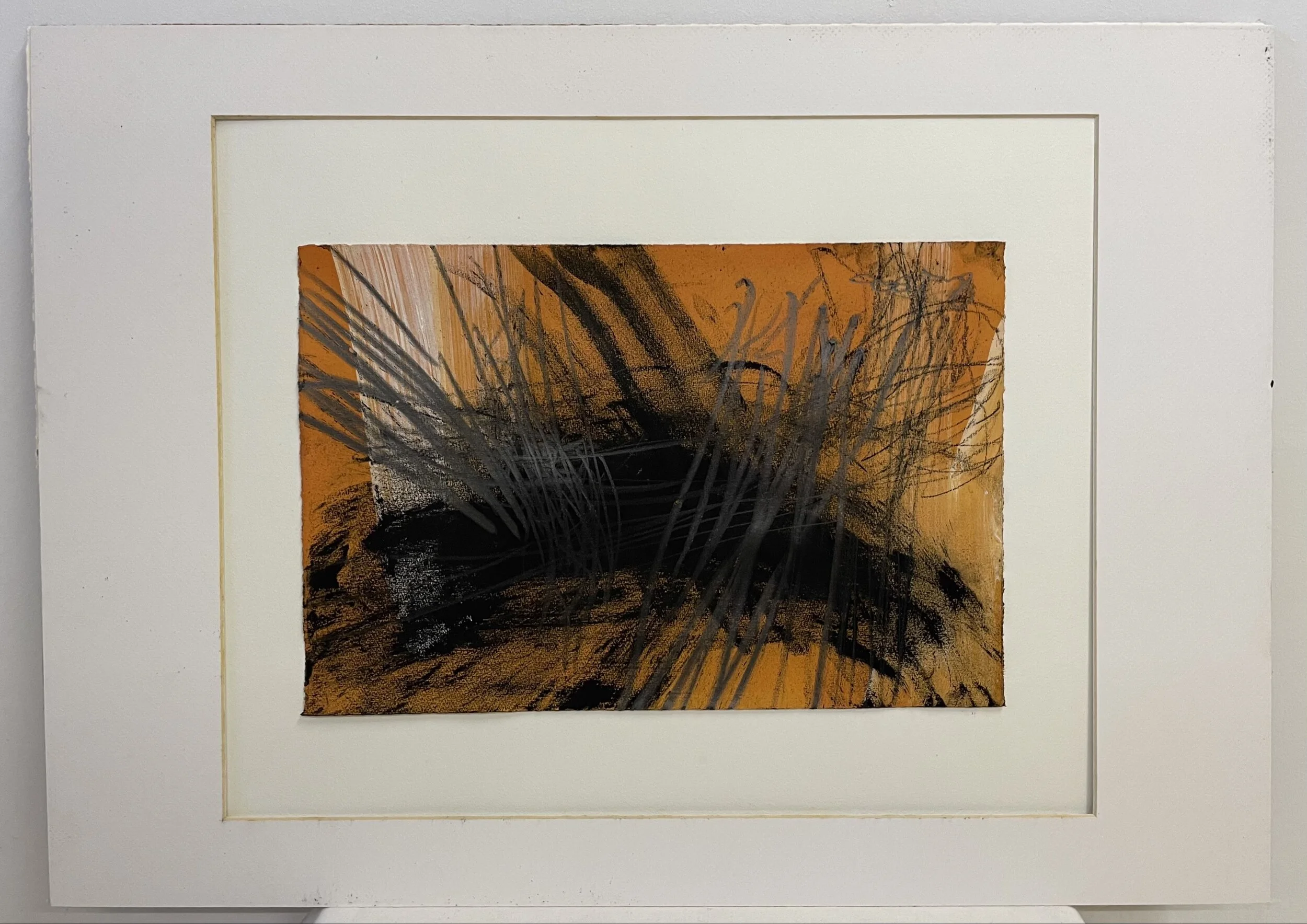 O.T. (50x70cm); Mischtechnik auf Papier -550€