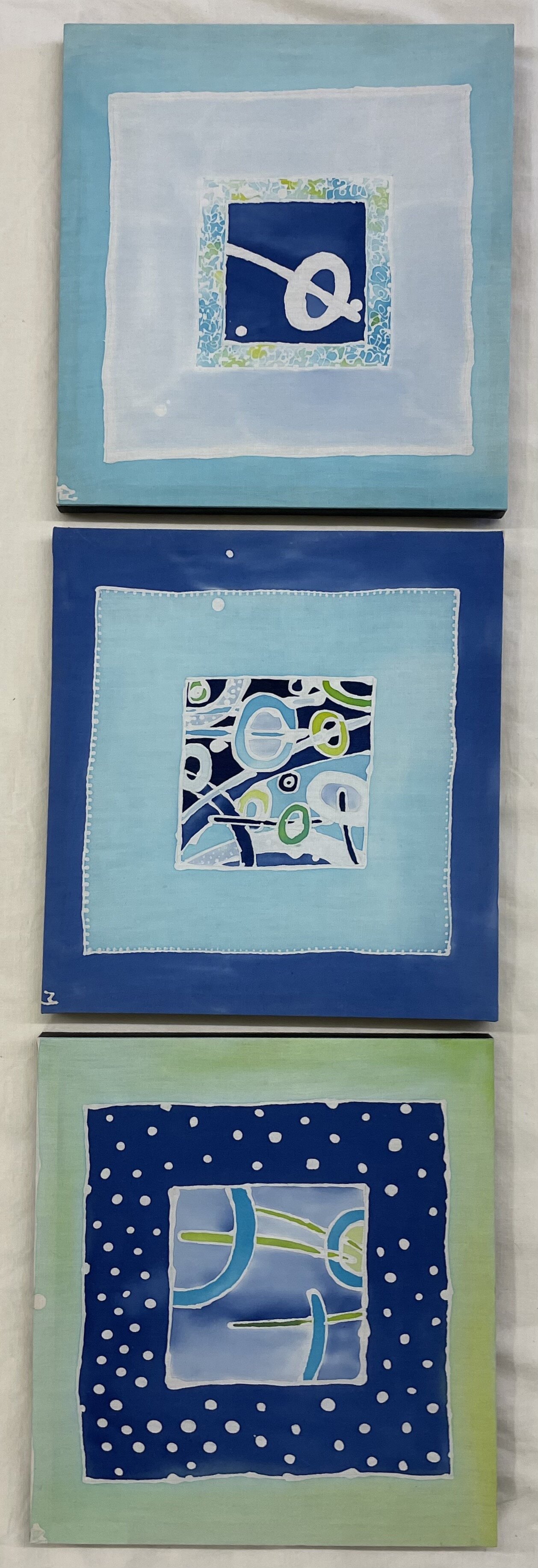 Nikola Jakadovsky "O.T." (26x28cm); Batik -150€ gesamt