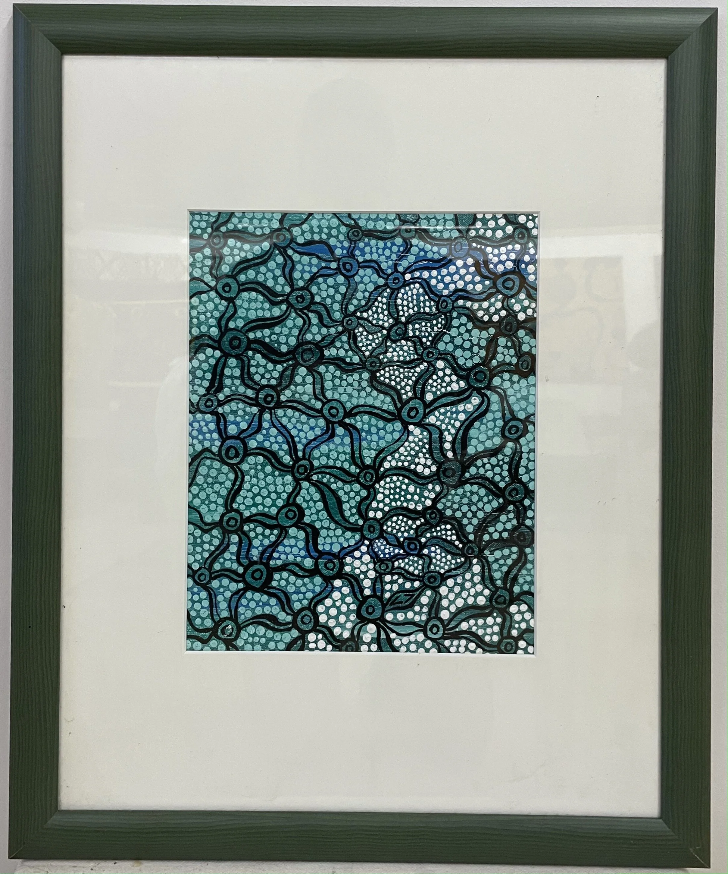 O.T. (56x46cm); Acryl auf Papier -70€