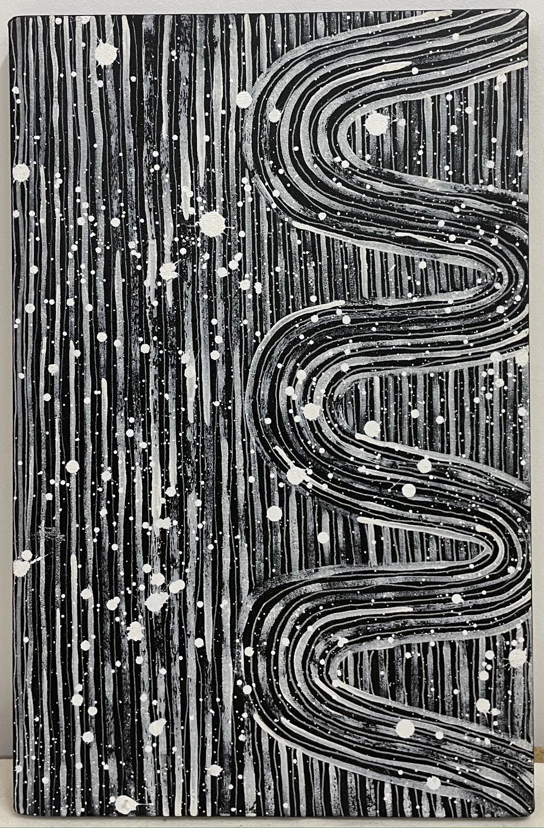 "Three C's" (47x30.5cm); Acryl auf Leinwand -200€