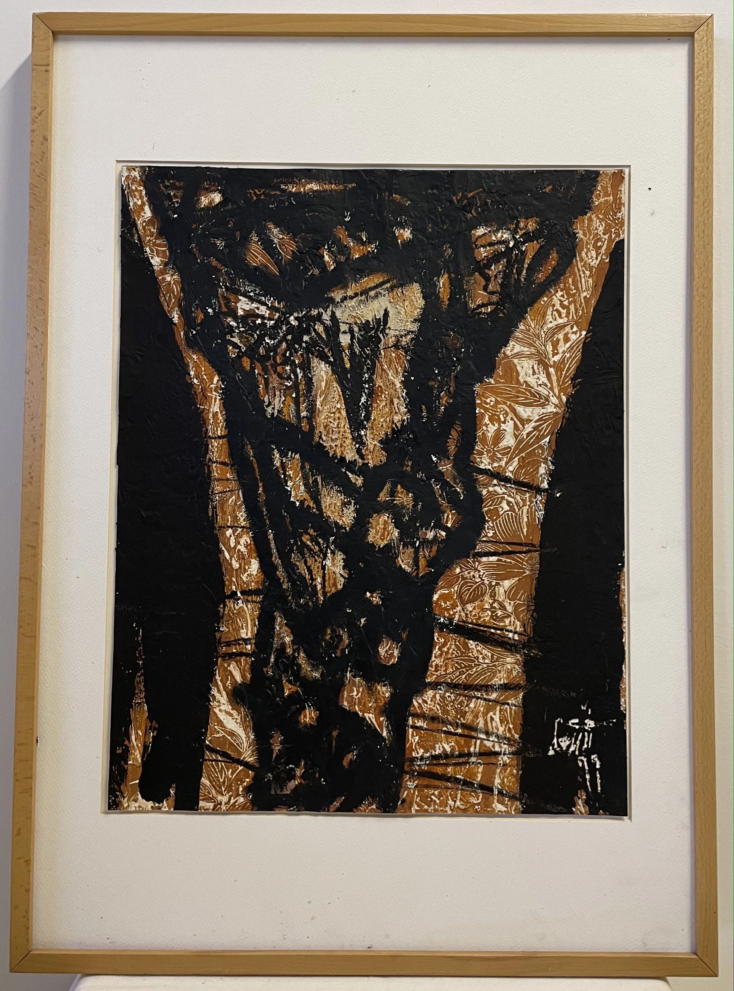 O.T. (72x52cm); MIschtechnik auf Papier -850€