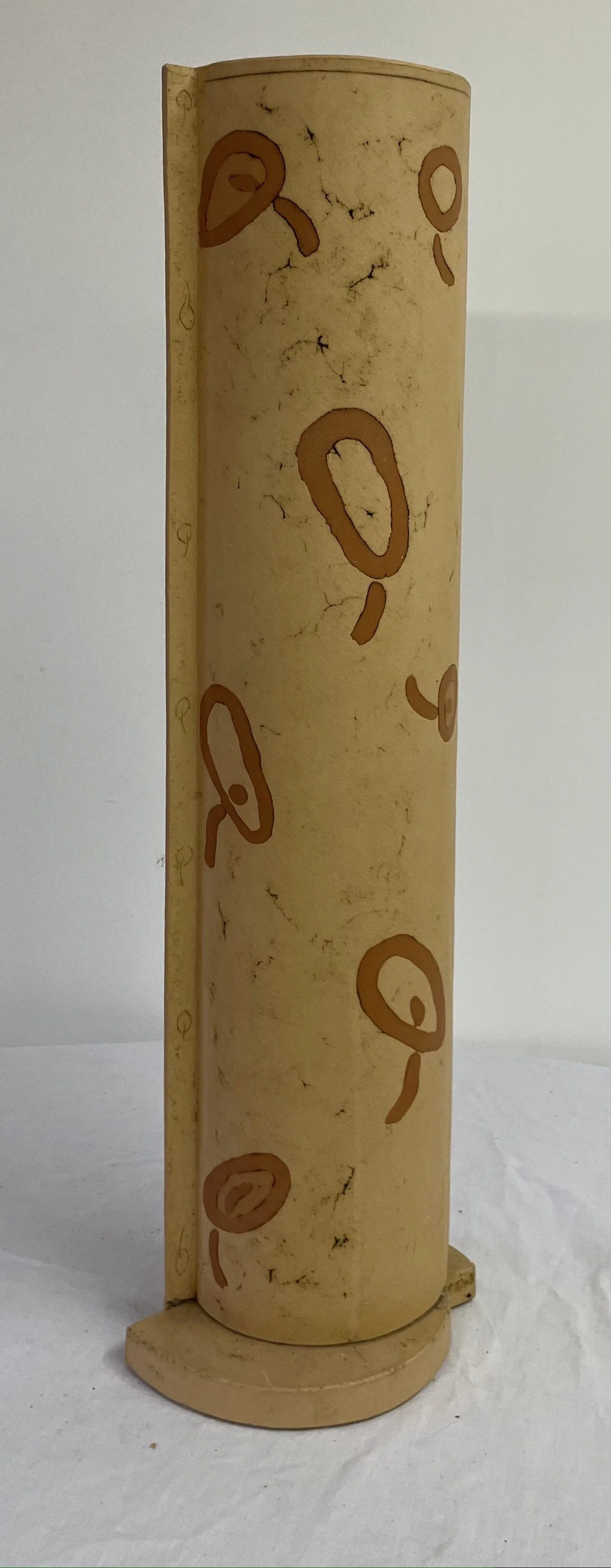 Nikola Jakadovsky "Vase"; eingelegter färbiger Ton -120€