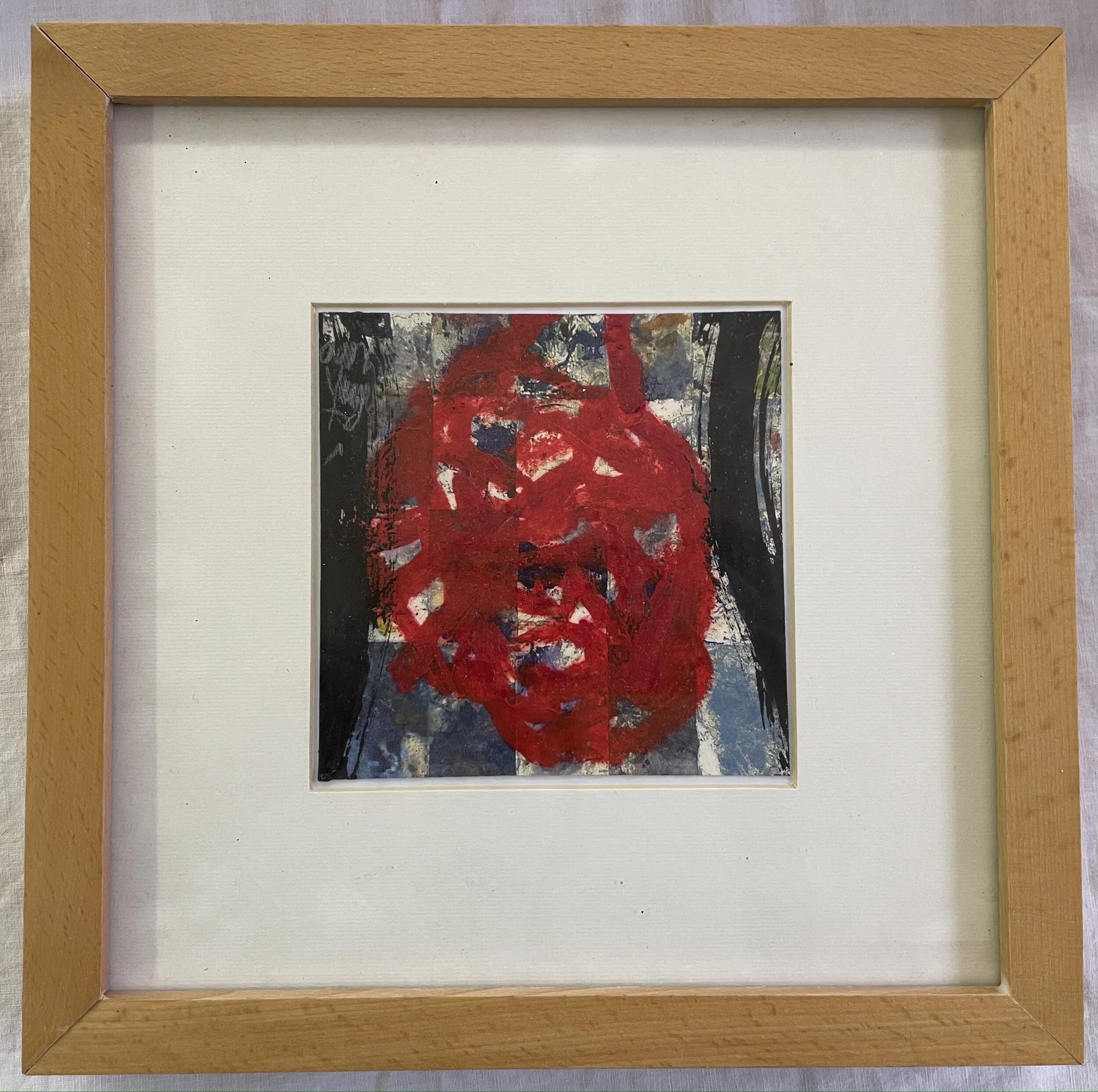 O.T. (25.5x25.5cm); Acryl auf Papier -120€