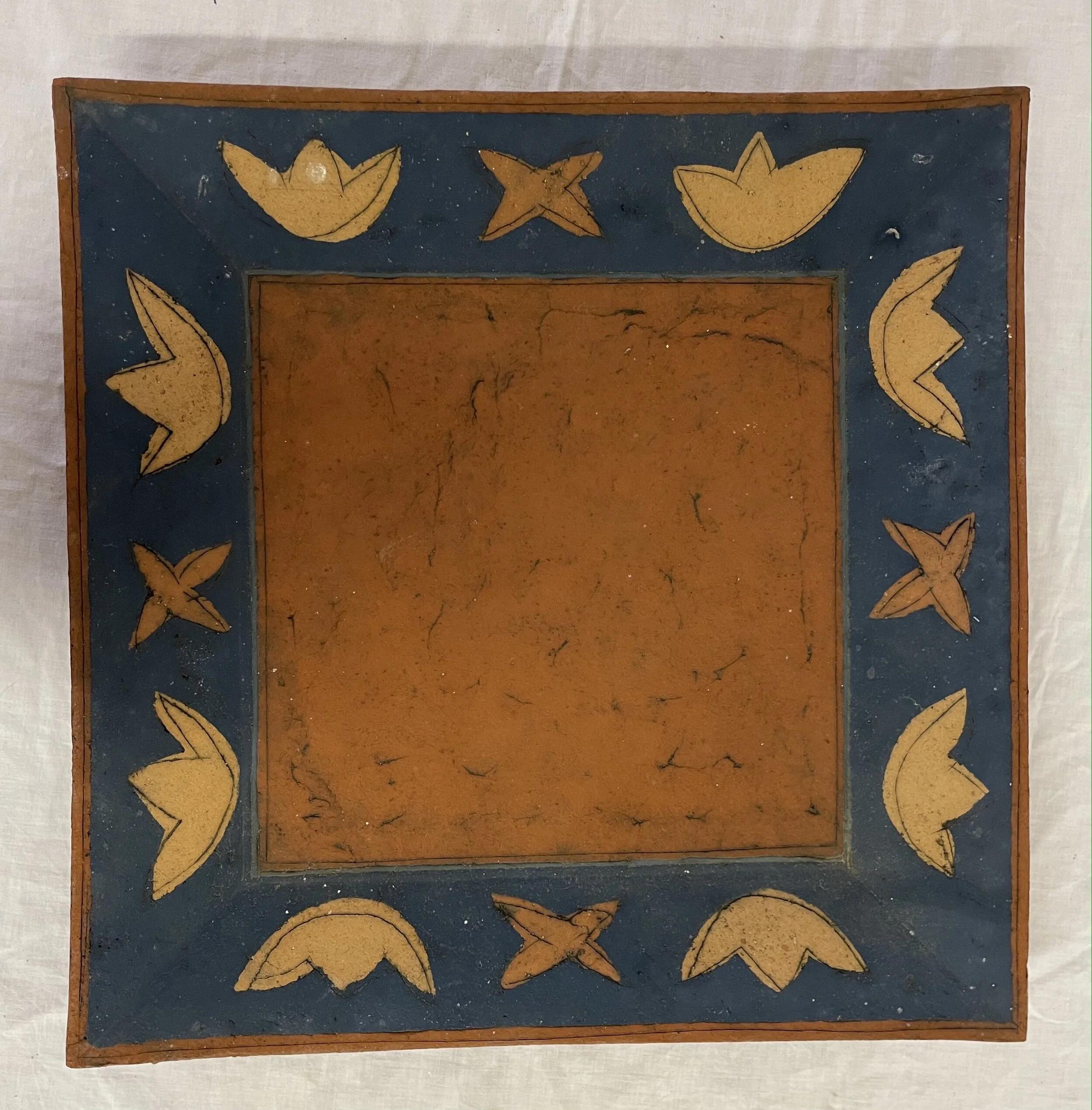 Nikola Jakadovsky "O.T."; eingelegter färbiger Ton -250€