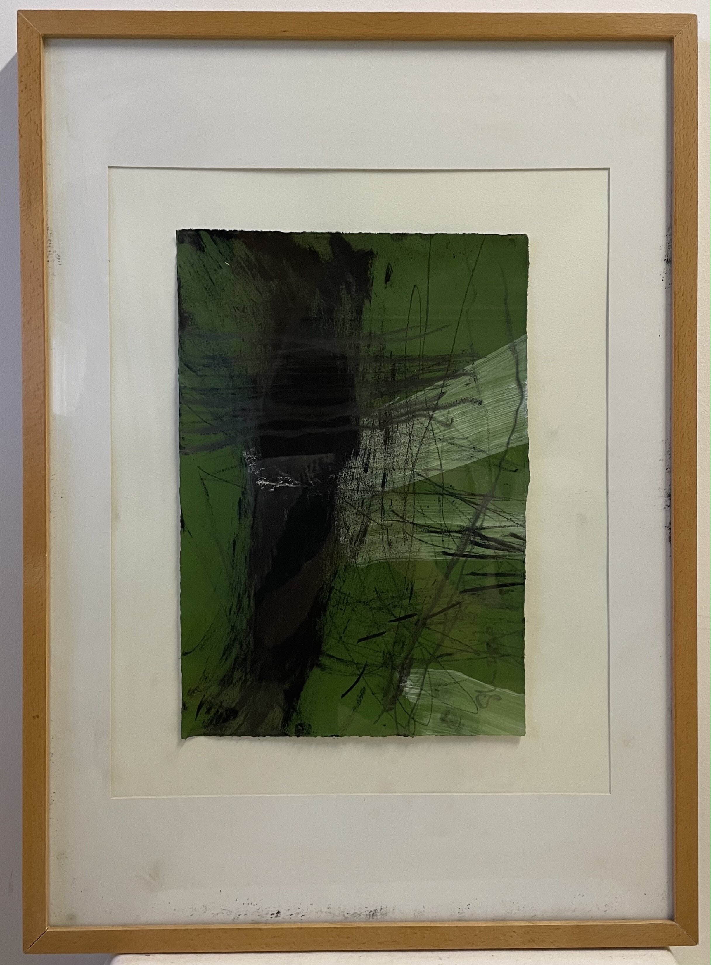 O.T. (72x52cm); Mischtechnik auf Papier -780€