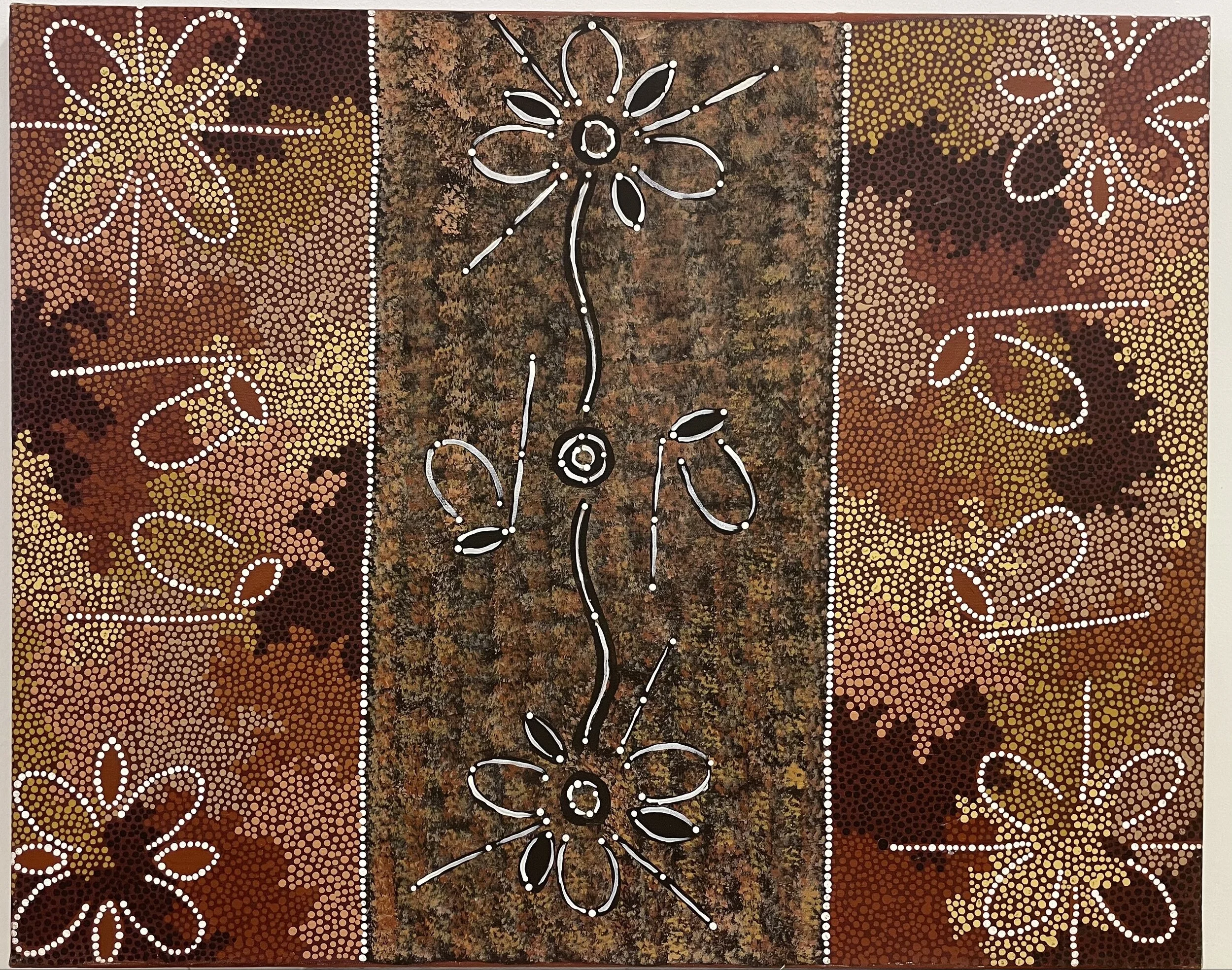 Barb Leo "Women's Dreaming" (60x75cm); Acryl auf Leinwand -390€