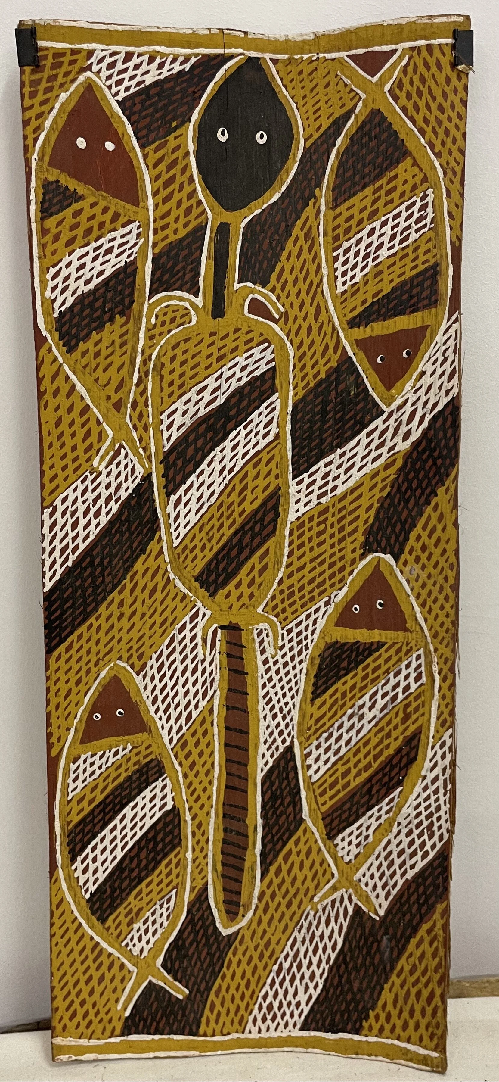 O.T. (60x25cm); Bark Painting -550€