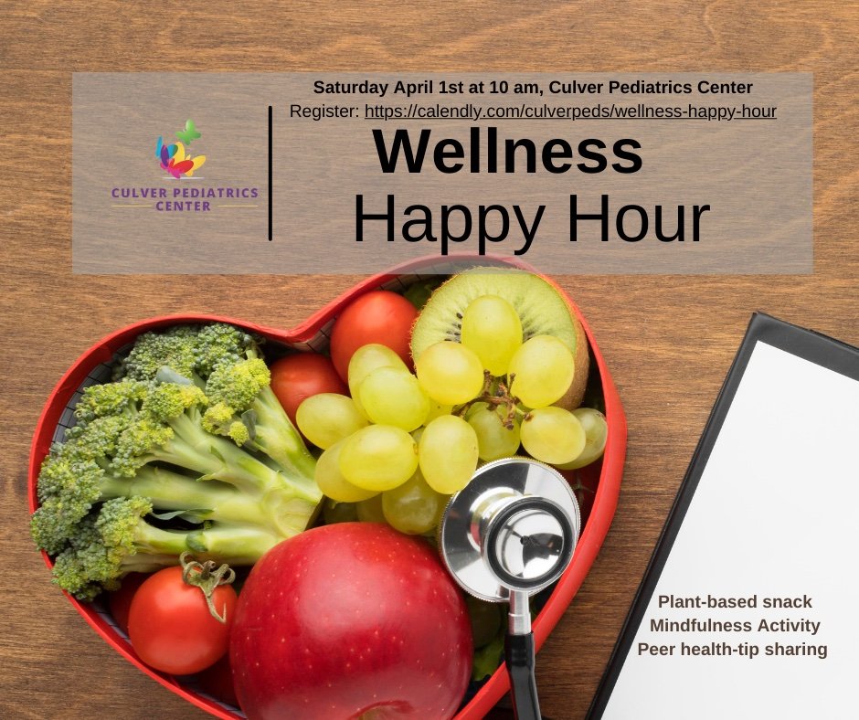 Wellness Happy Hour Saturday April 1st 2023