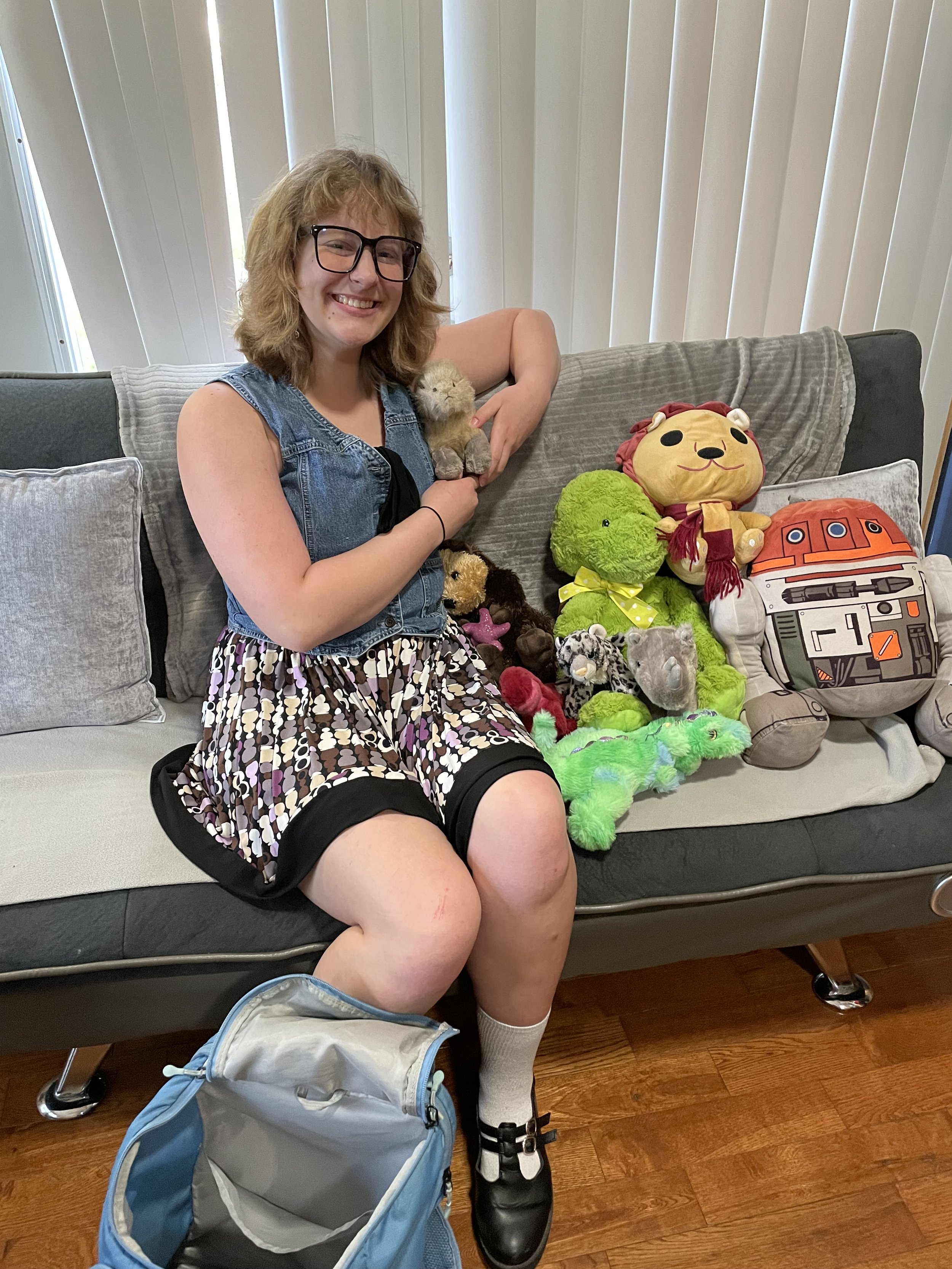 Emma Donates Stuffed Toys To Culver Peds