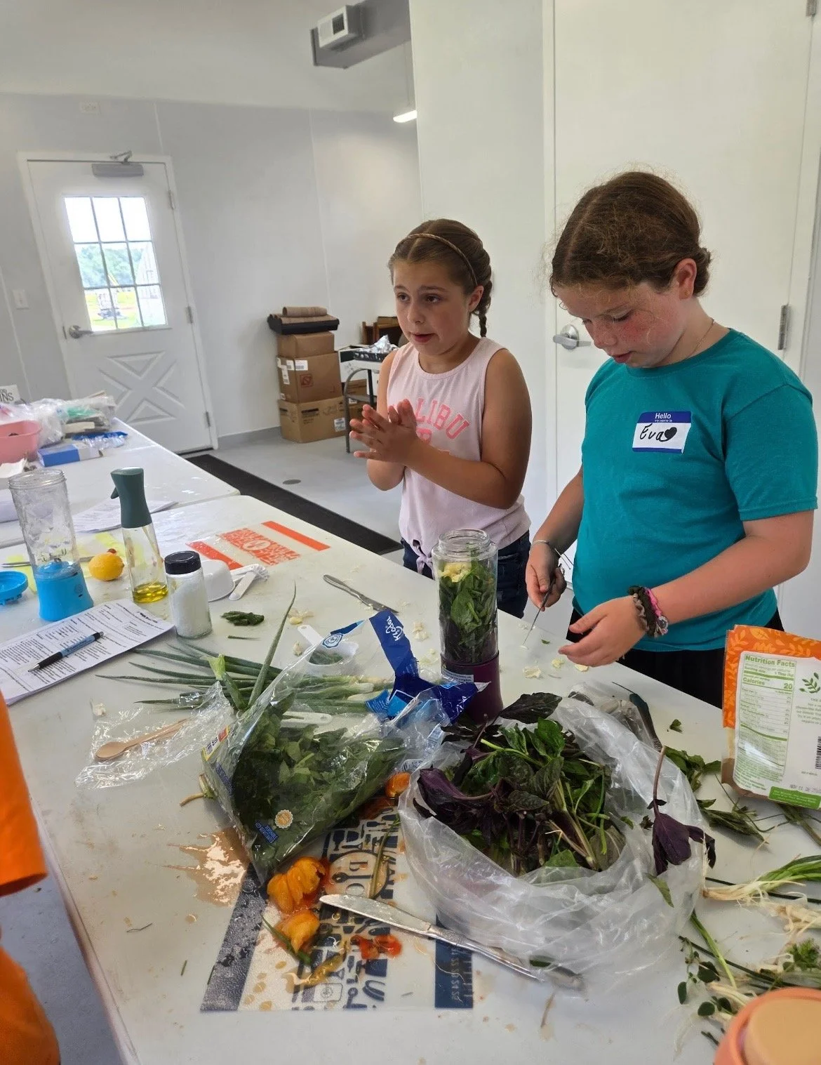 First Camp Veggie Photos