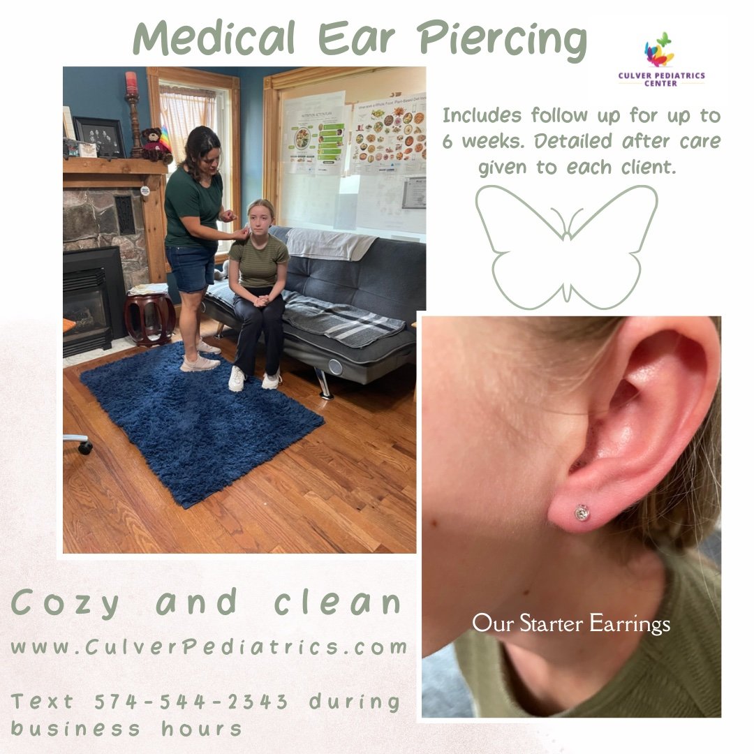 Blomdahl Medical Grade Ear Piercing Client — Culver Pediatrics Center