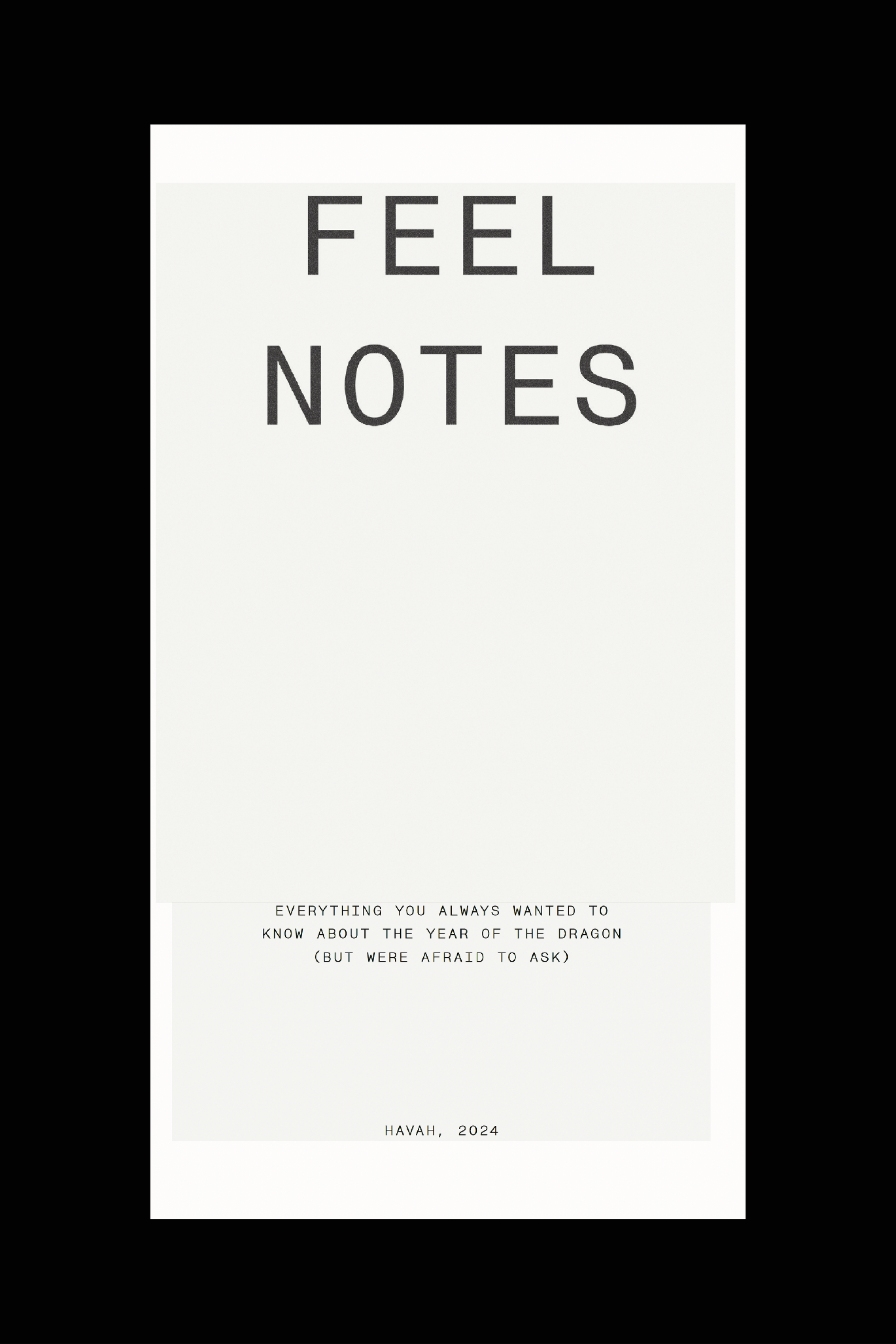 FEEL NOTES