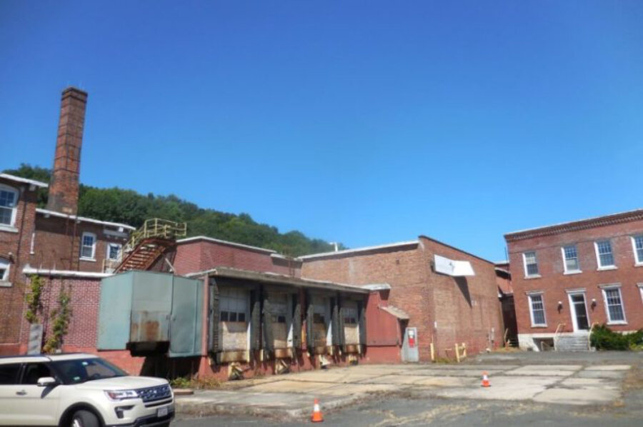 The former Eagle Mill awaits its 'transformation.' Photo: Terry Cowgill